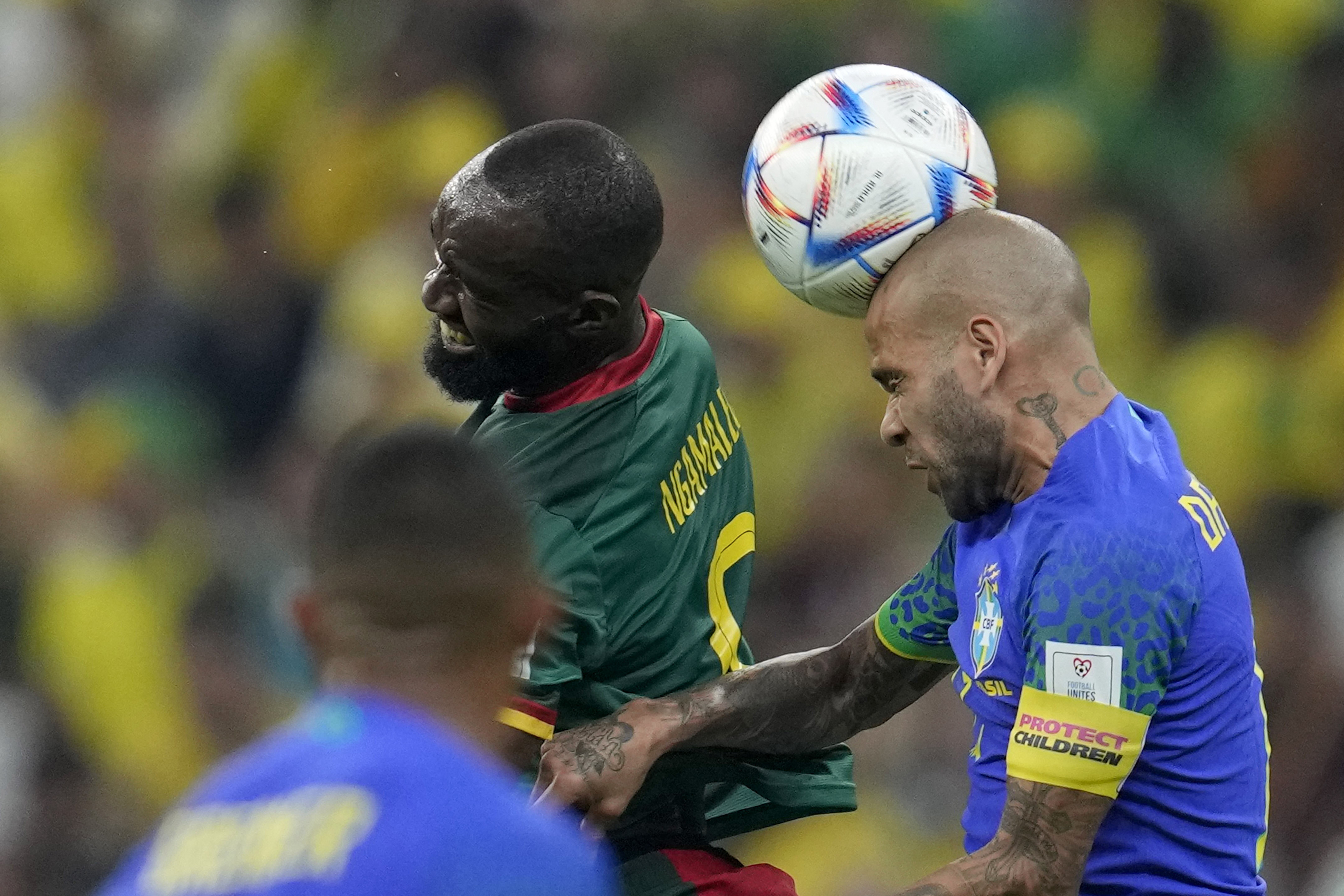 Cameroon beat Brazil but bow out of World Cup