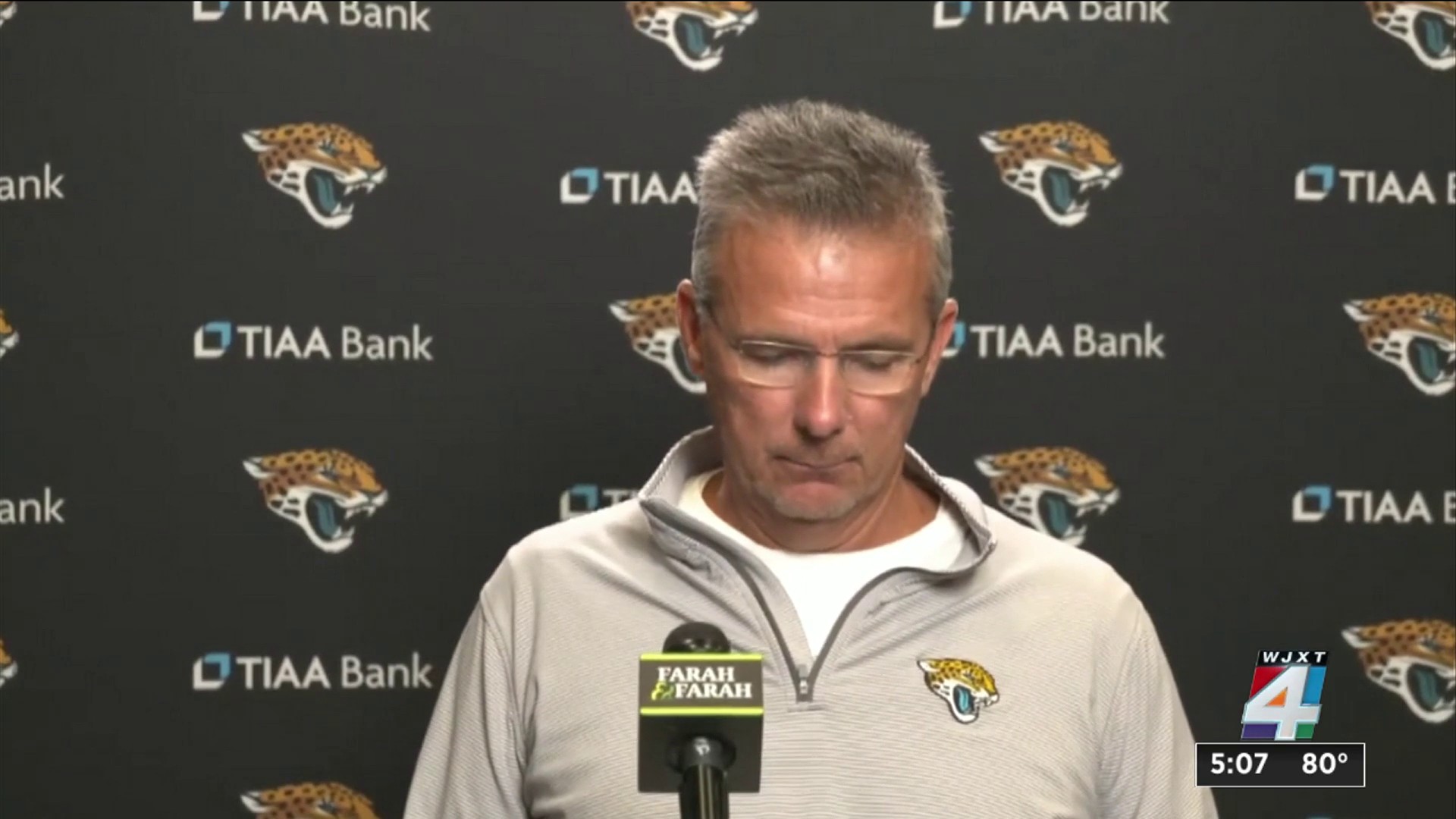 Urban Meyer is done after 13 games in his first season with the Jags