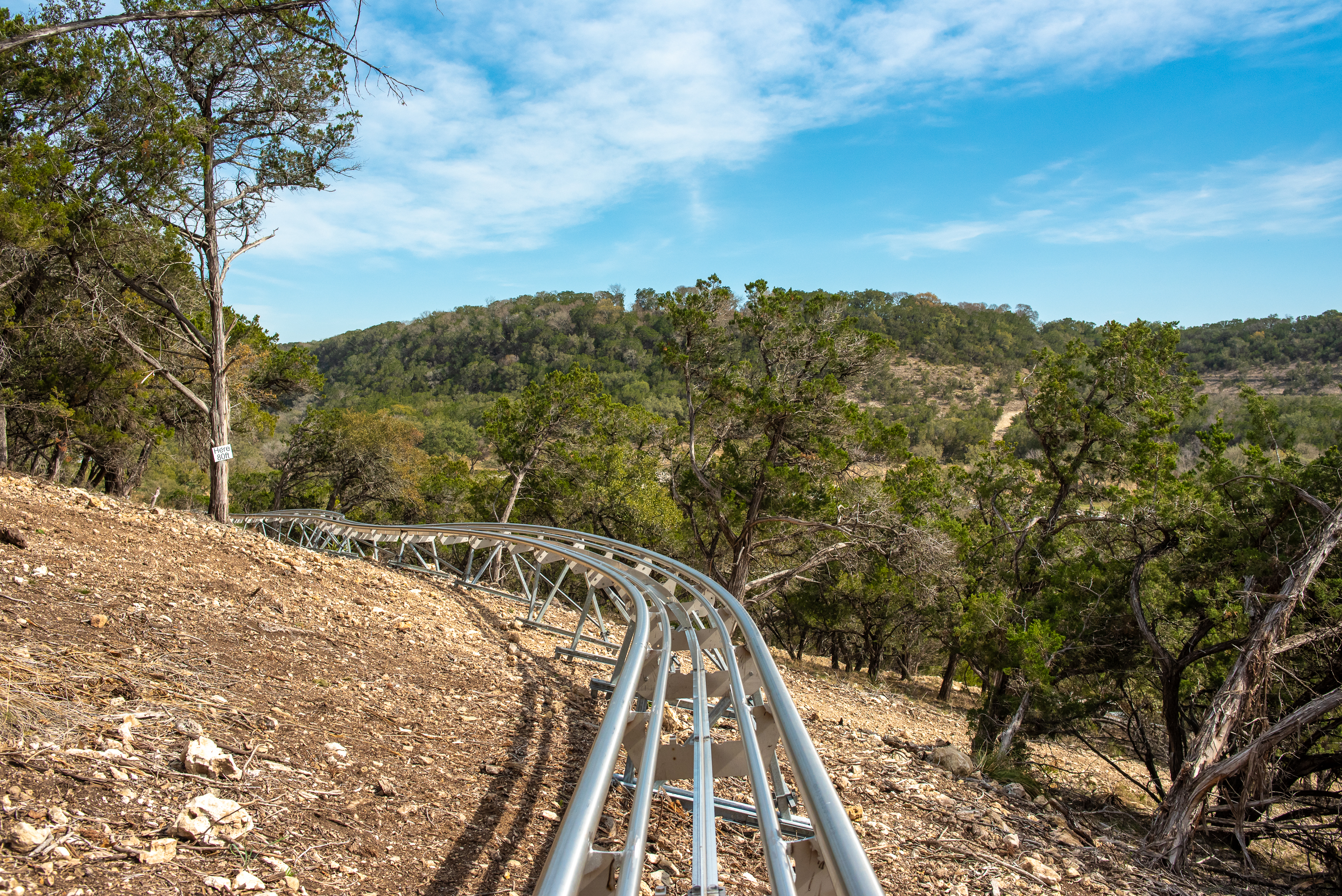 Only alpine coaster in Texas is located near Canyon Lake