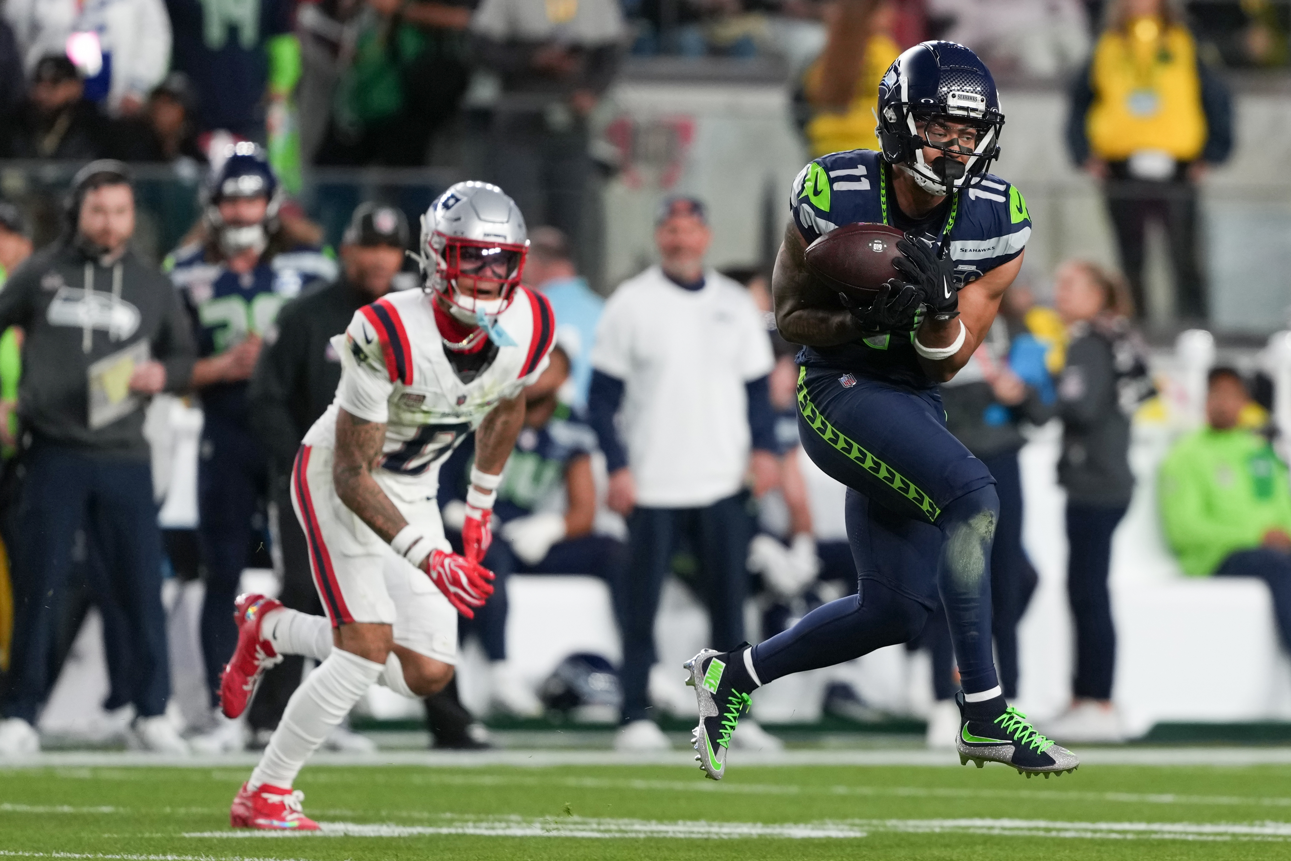 Seahawks WR Jaxon Smith-Njigba says he's fine after concussion evaluation
