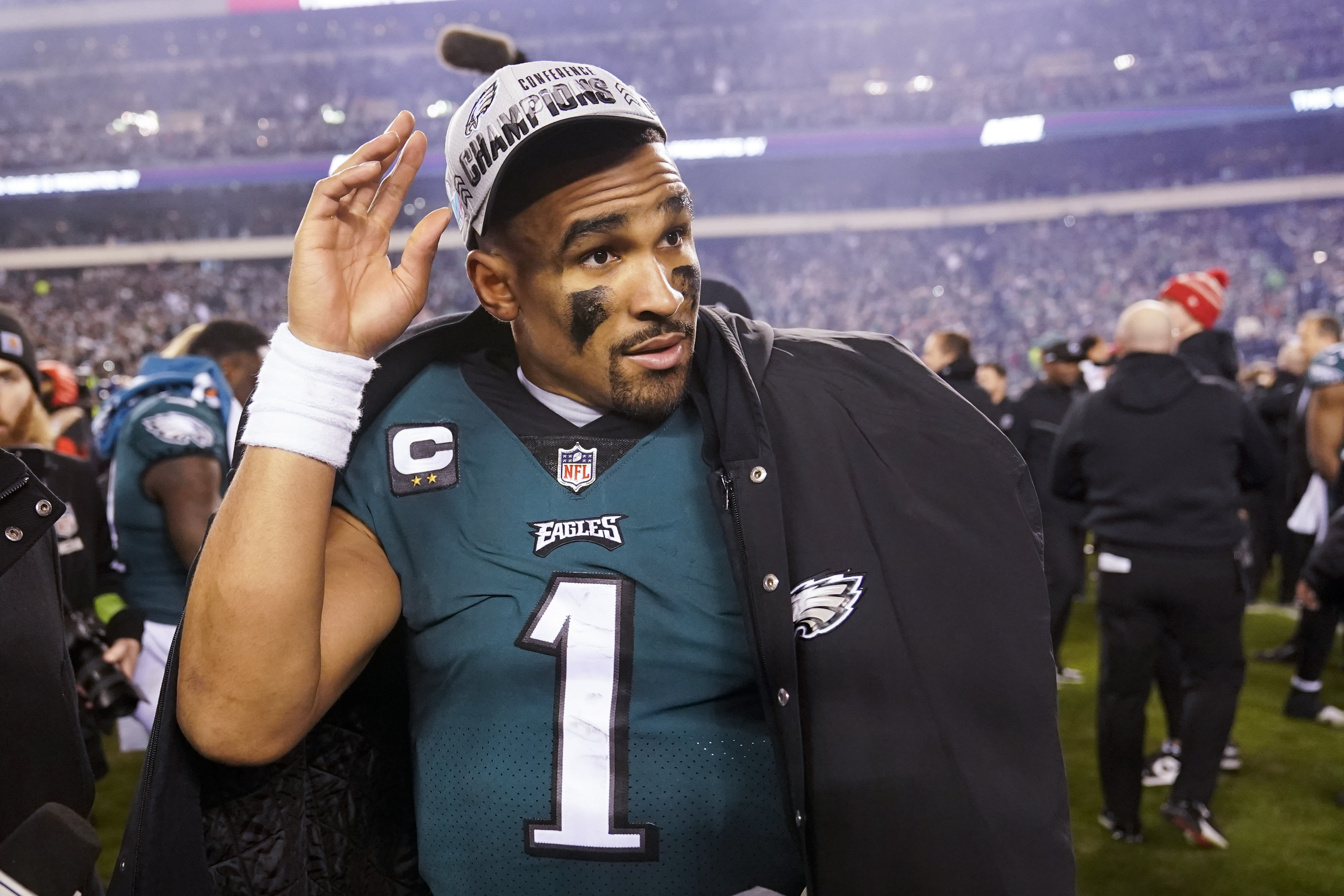 Eagles' Jalen Hurts embraces role in Philly after signing contract  extension – NBC Sports Philadelphia