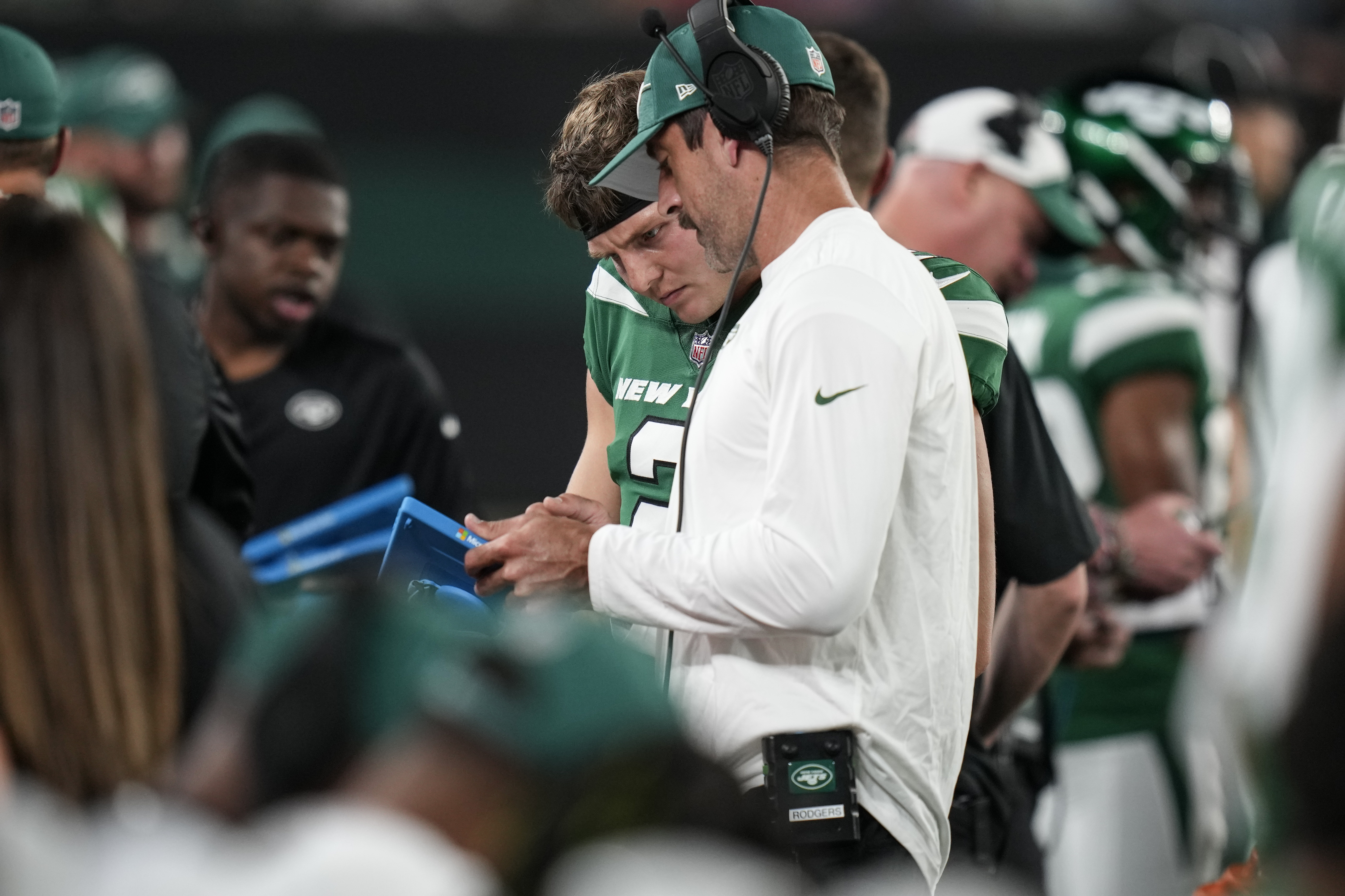 Mayfield sits while Trask plays in Bucs' 13-6 preseason win over Jets
