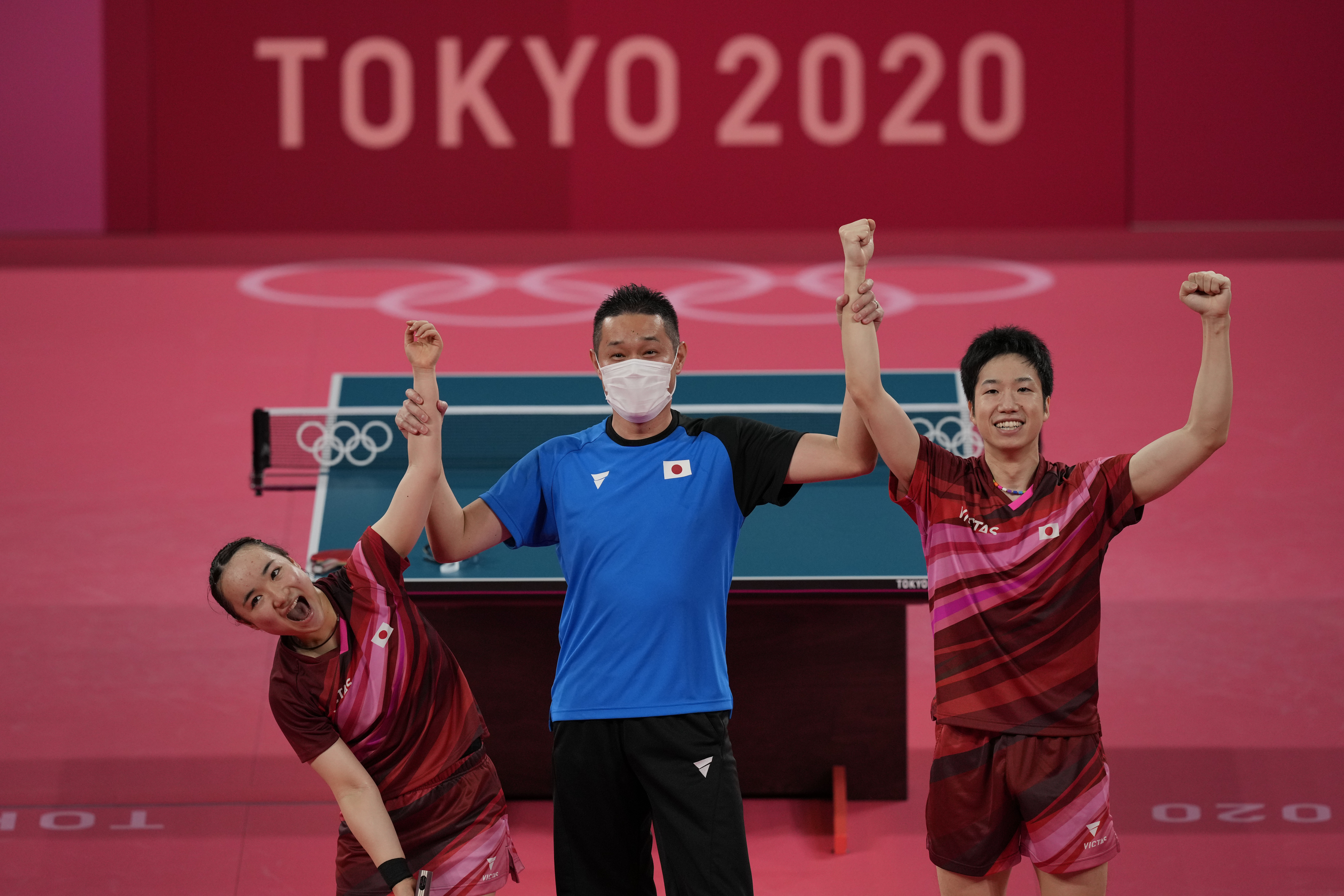 Olympics Latest Japan upsets China in table tennis