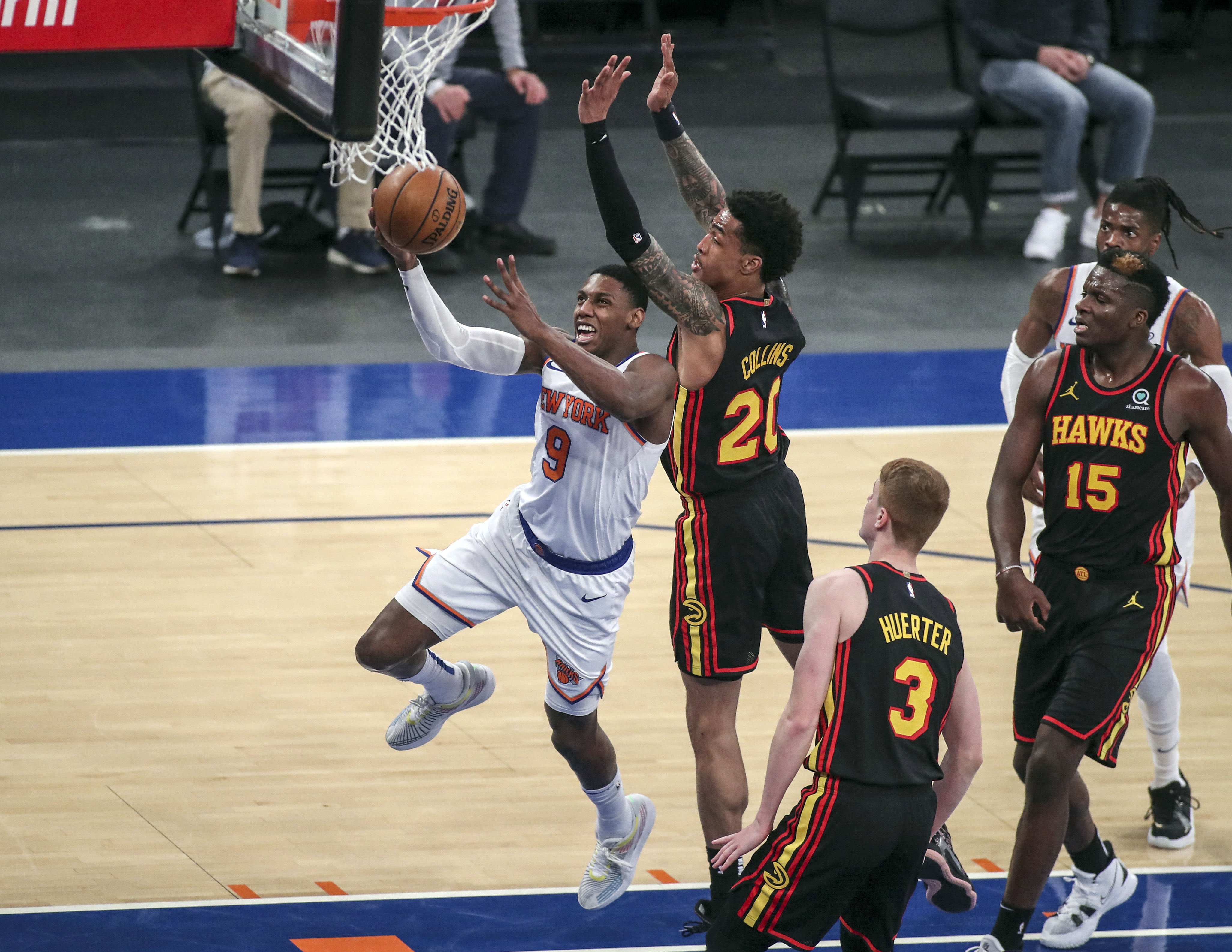 Lids Derrick Rose, Julius Randle & RJ Barrett New York Knicks