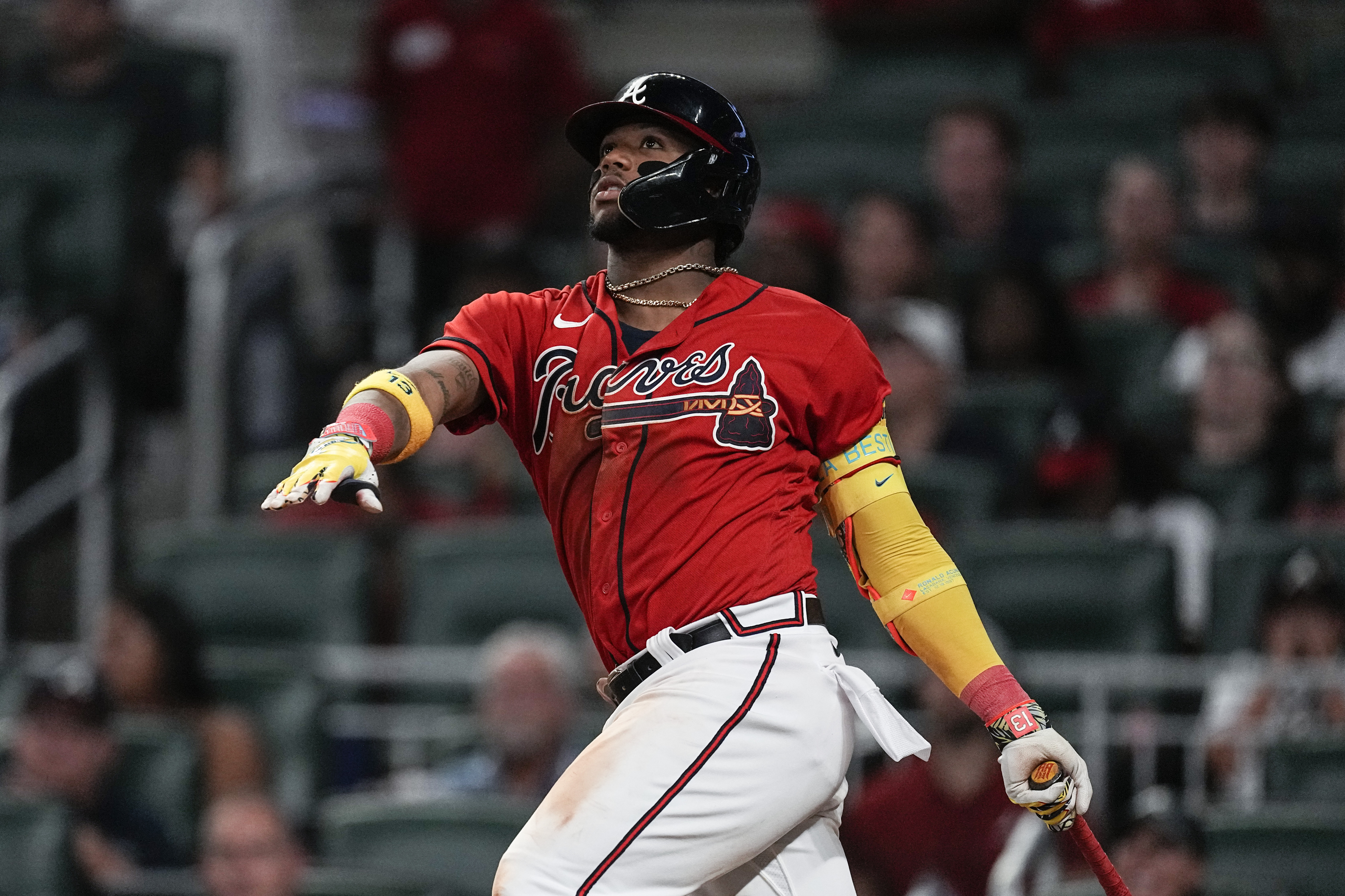 Braves' Acuña is on pace to set new baseball standard for power-speed  dominance – KGET 17