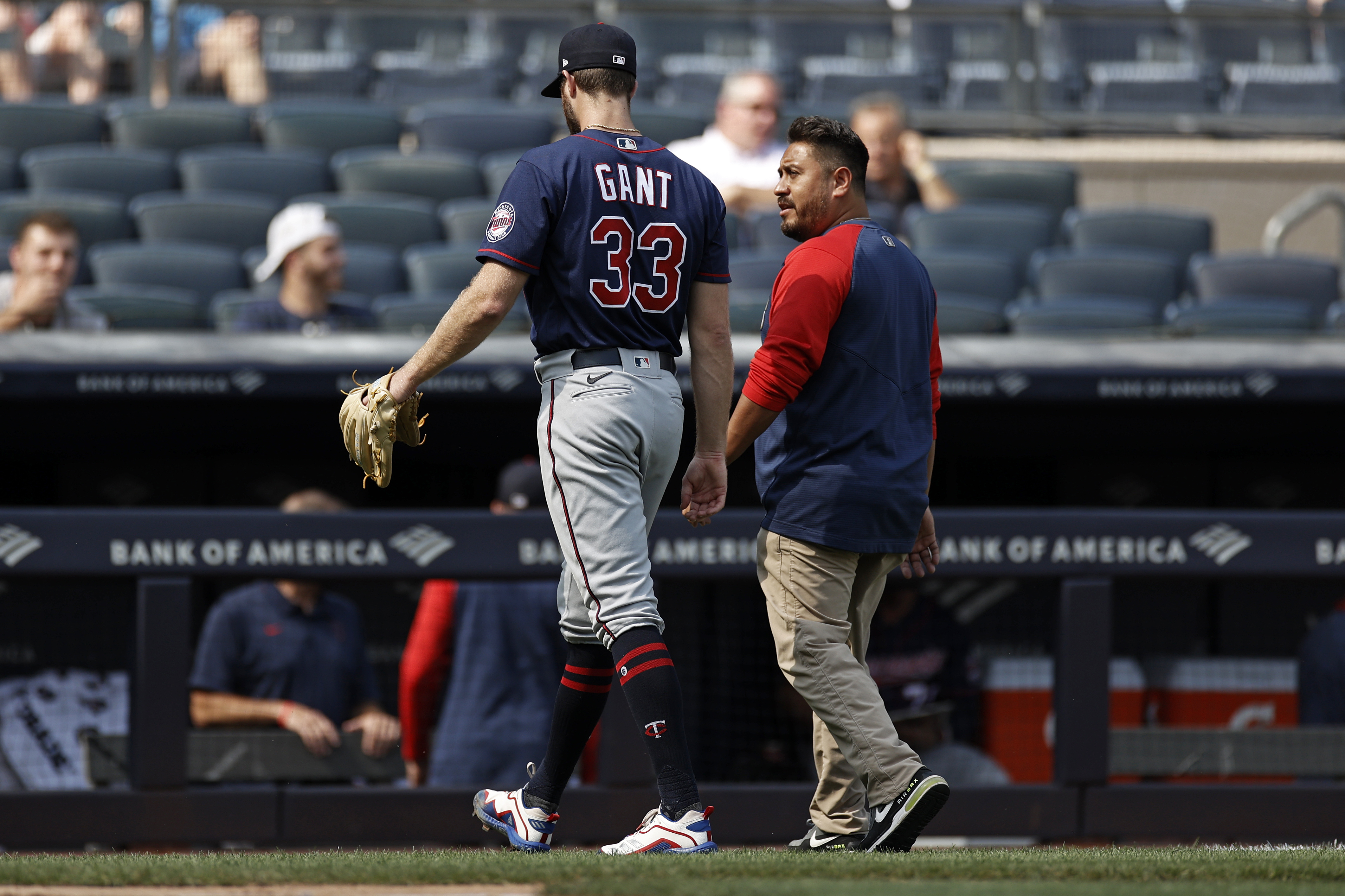 Rookie Brent Rooker has an adventurous first day with Twins