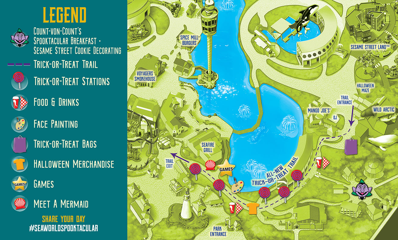 Maze And Trick Or Treat Trail Arrives At Seaworld Orlando S Halloween Spooktacular