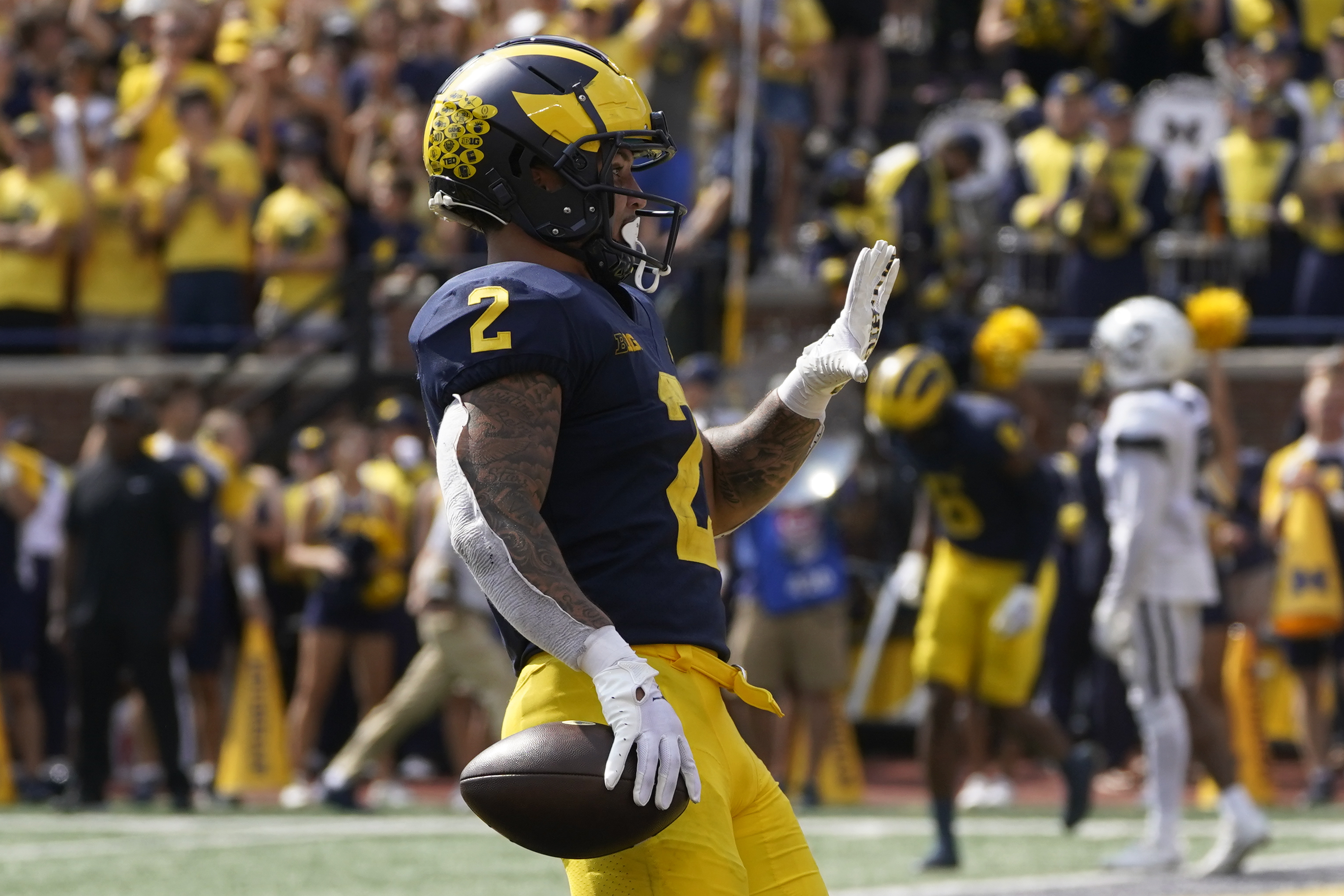 All American running back Blake Corum to return to Michigan