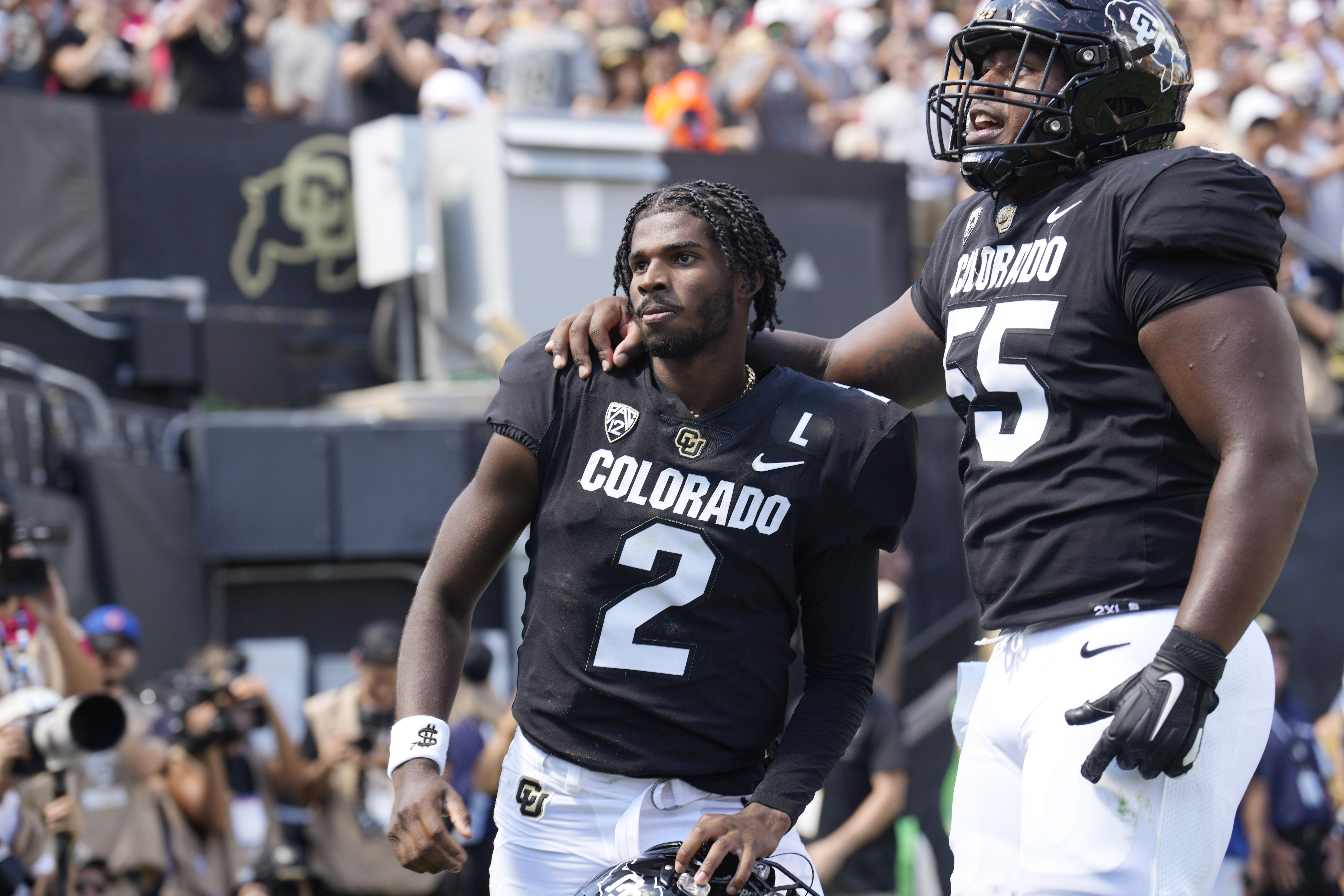 Colorado's Xavier Weaver & Shedeur Sanders show out in Week 2