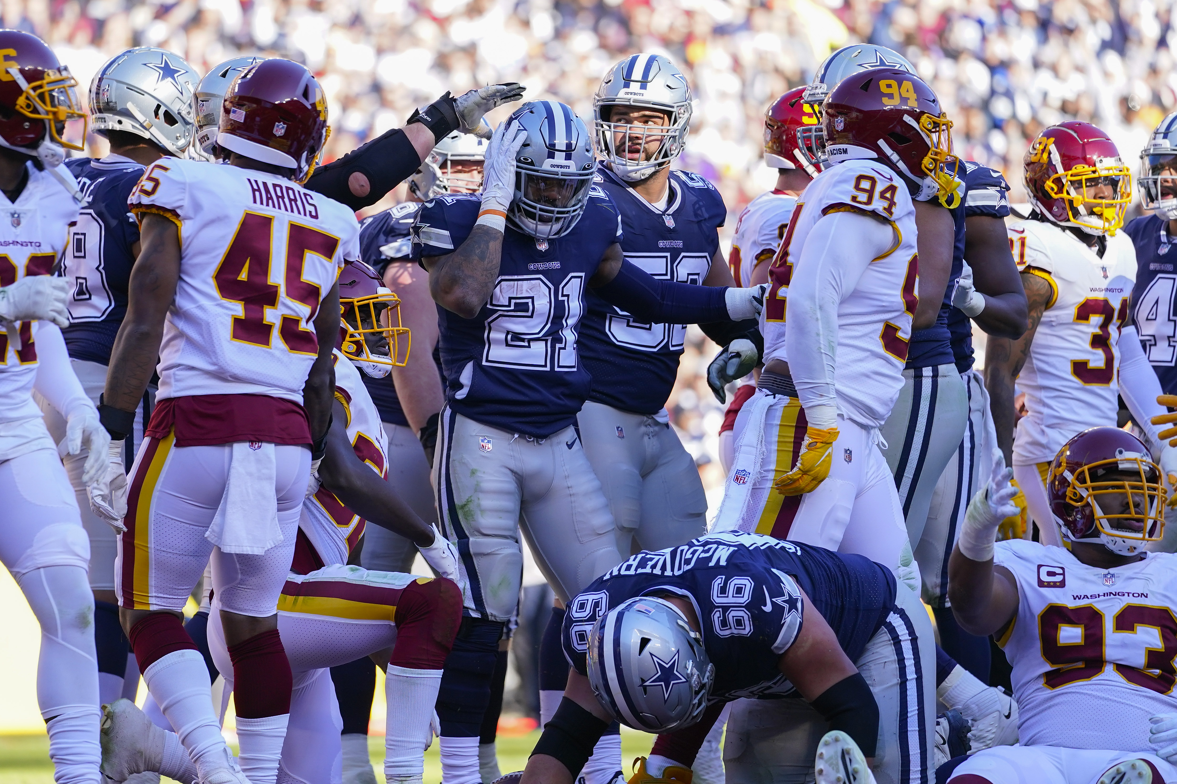 Cowboys deliver on coach's guarantee, beat rival Washington –