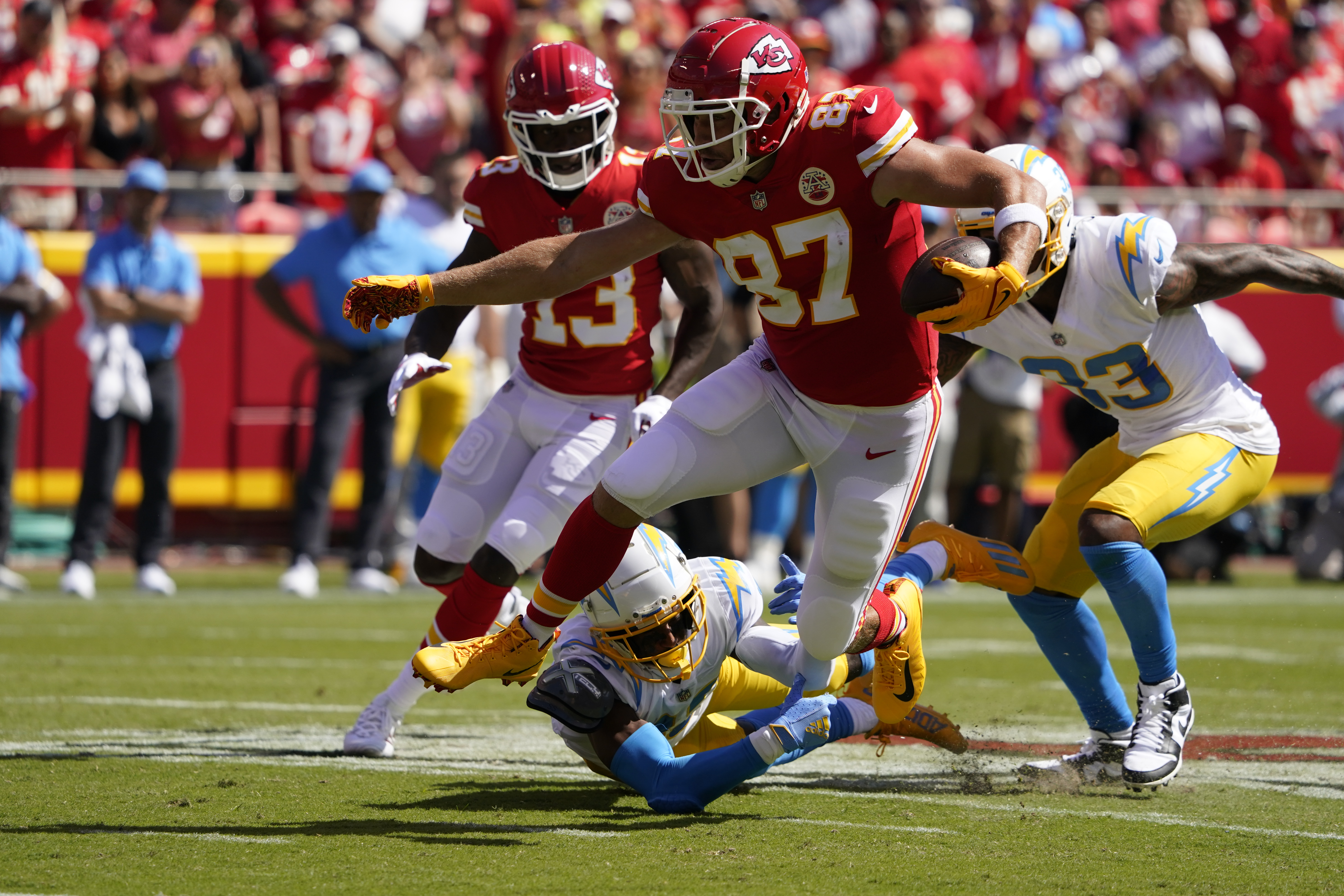 Chargers rally to beat turnover-prone Chiefs 30-24 in KC