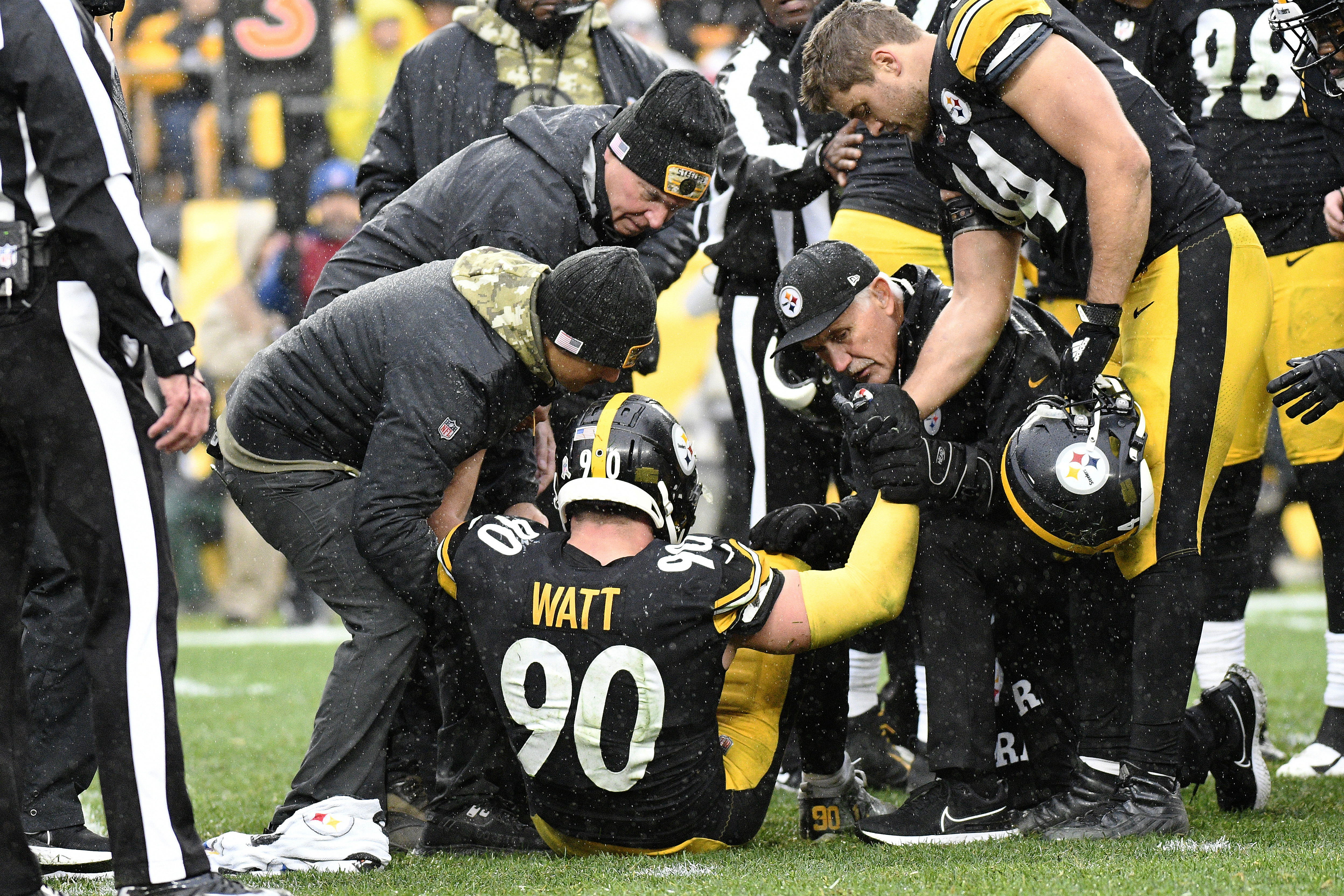 T.J. Watt Ruled Out for Steelers vs. Chargers with Knee, Hip Injuries, News, Scores, Highlights, Stats, and Rumors