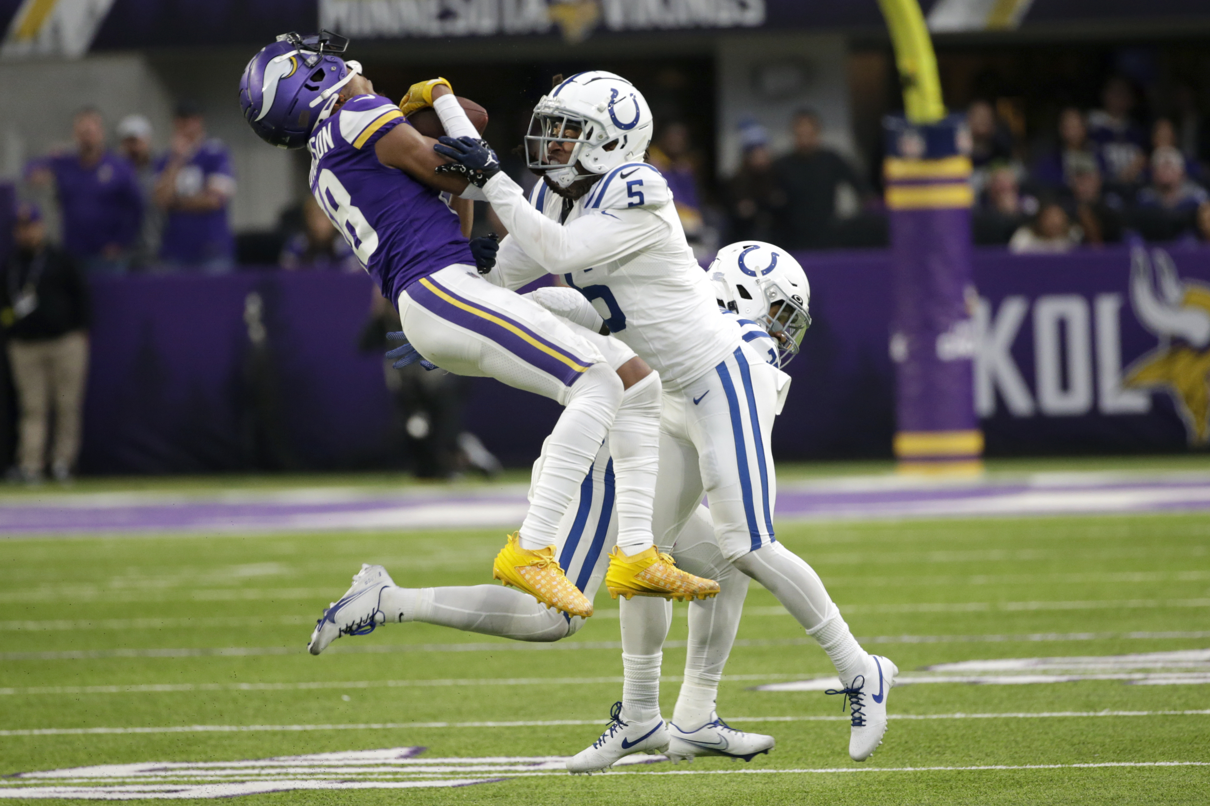 Comeback-king Vikings set NFL rally record in win vs. Colts - WISH-TV, Indianapolis News, Indiana Weather