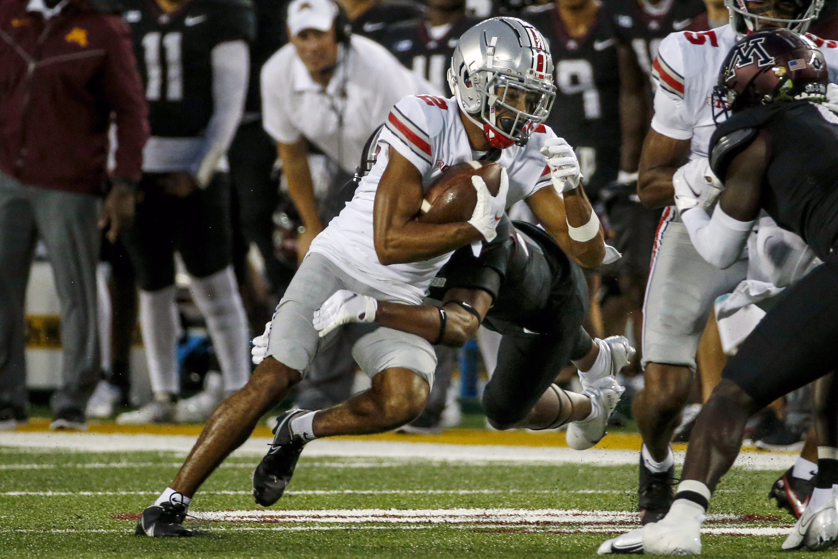 Garrett Wilson and Chris Olave opened the Ohio State receiver room's NFL  Draft invasion 