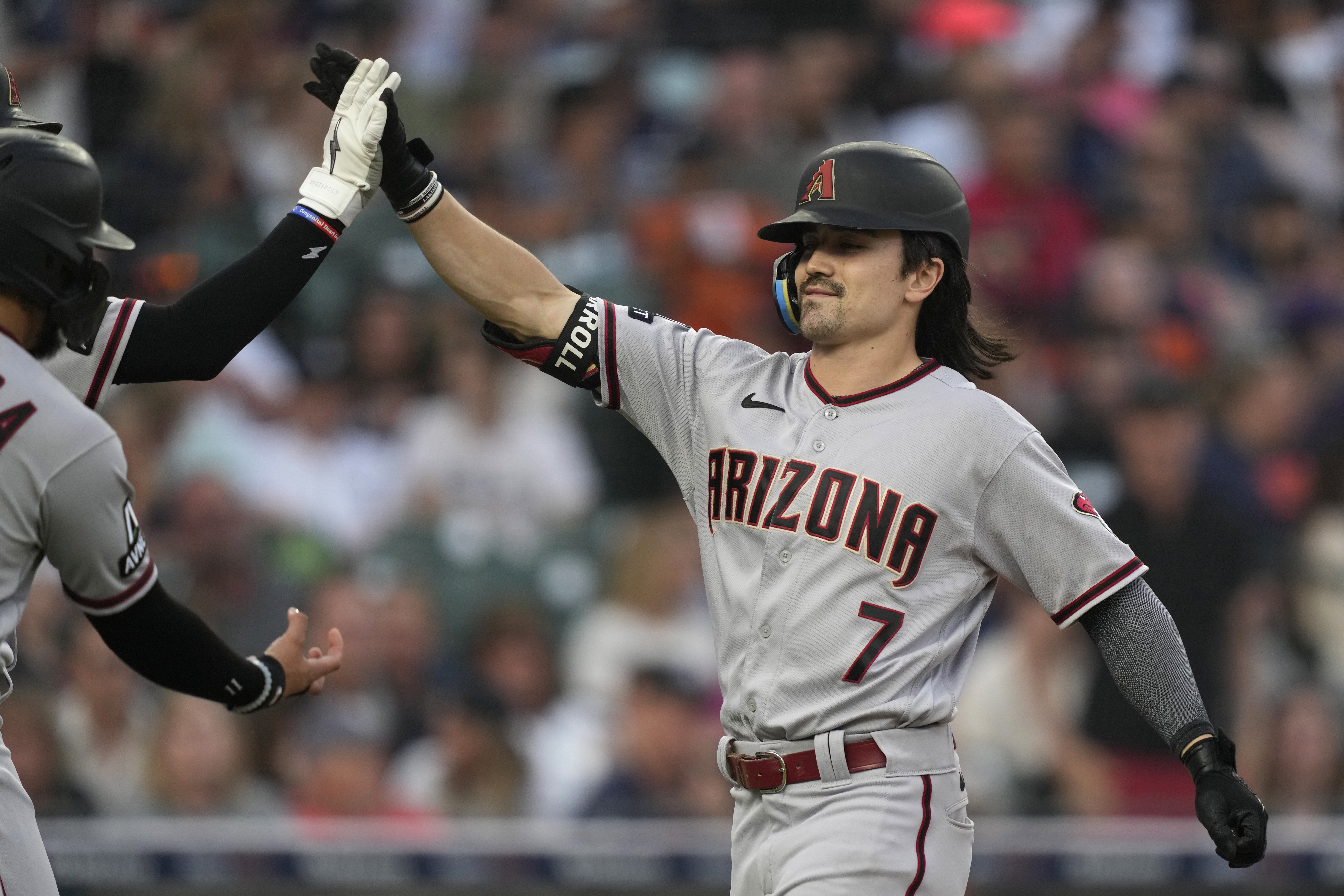 Rookie Corbin Carroll hits go-ahead, 2-run homer in 8th in Diamondbacks'  3-2 win over Reds