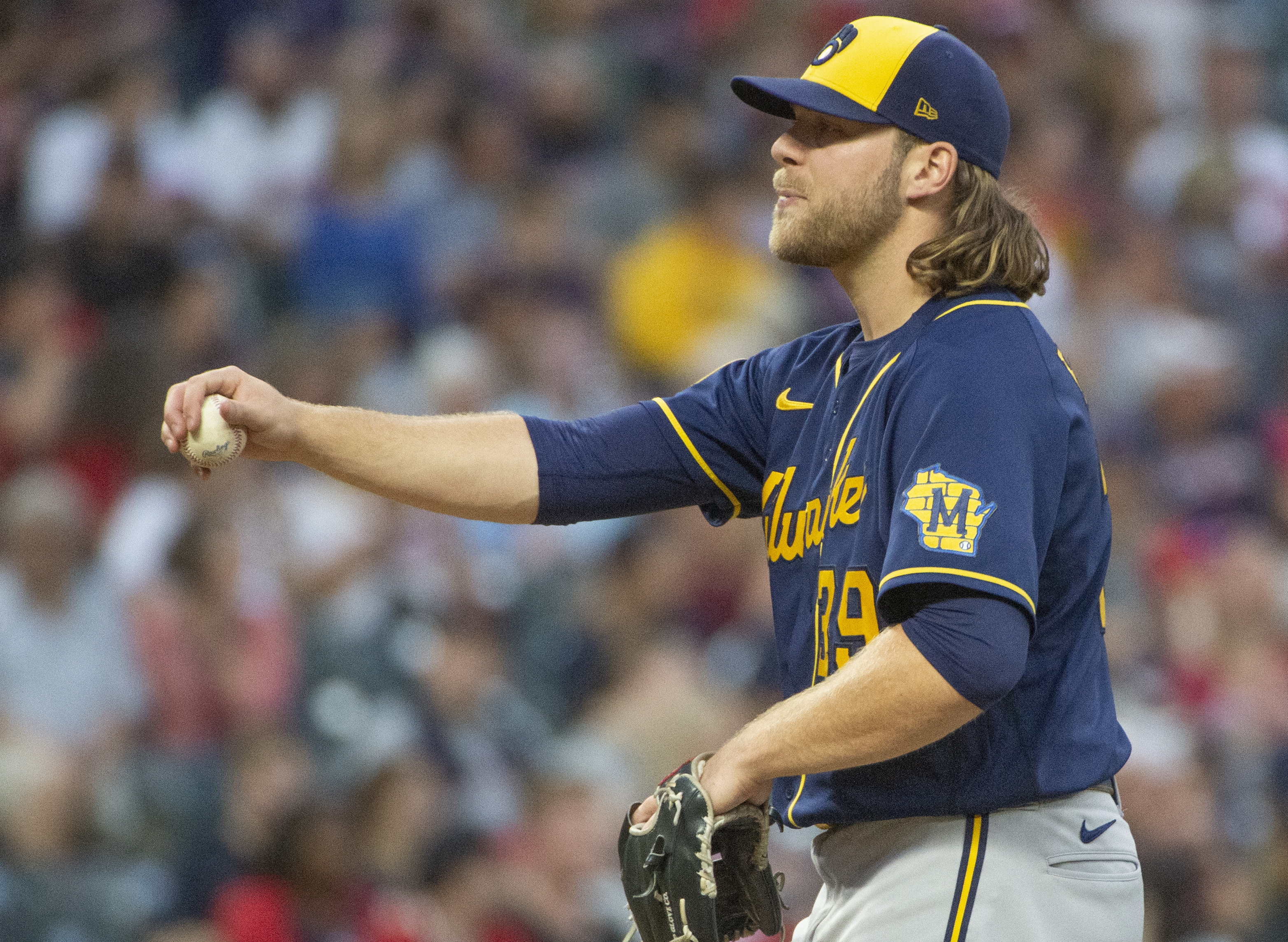 It's a record: Brewers' Corbin Burnes, Josh Hader combine for MLB's 9th  no-hitter of 2021 - The Boston Globe