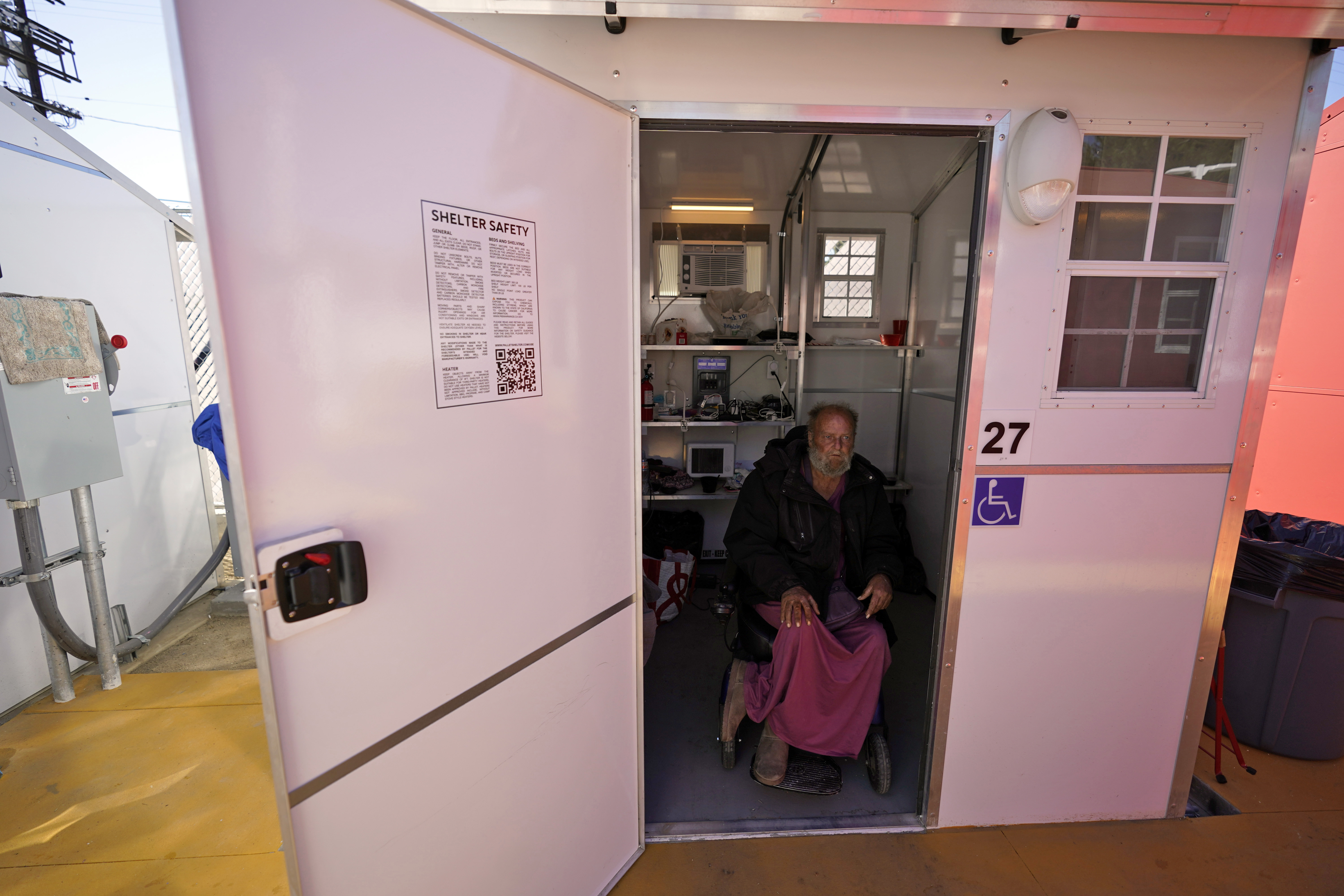 LA opens its first tiny home village to ease homeless crisis