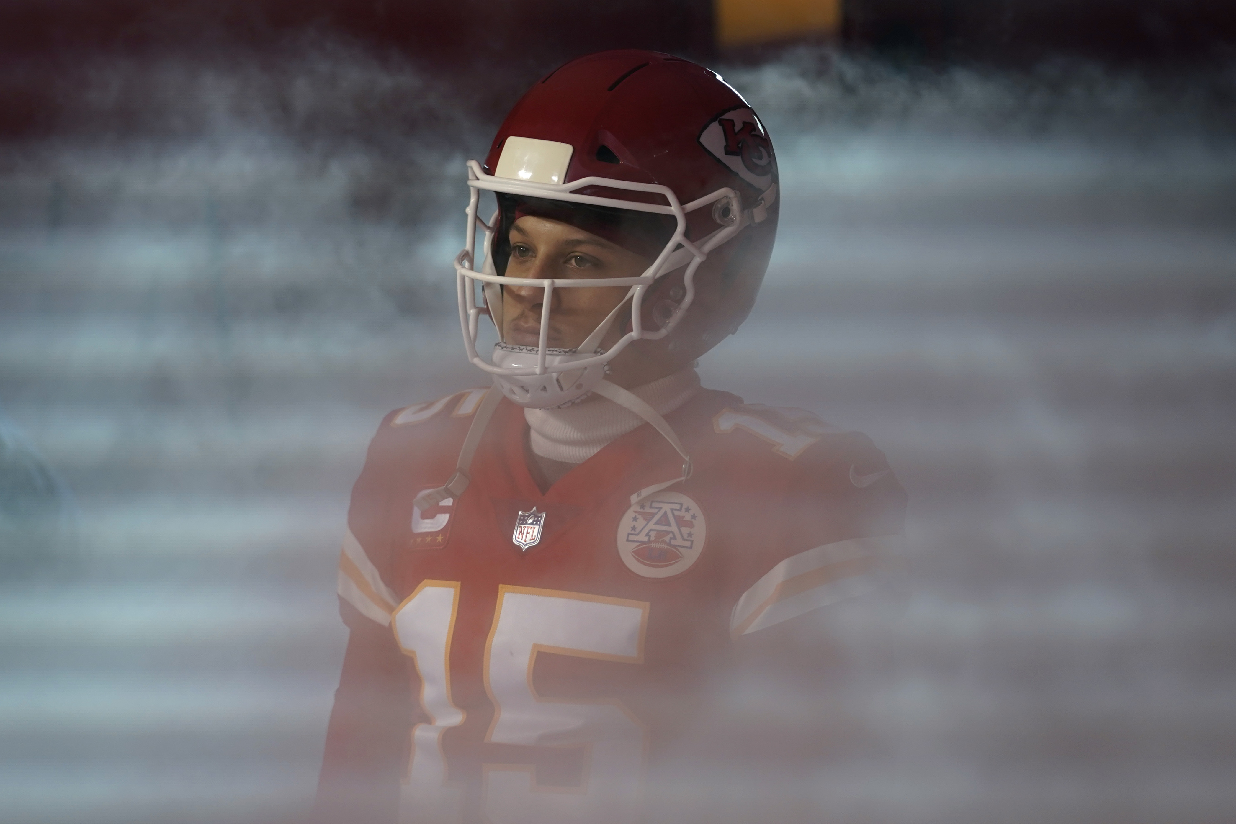 Chiefs' Mahomes exudes calm during most stressful moments