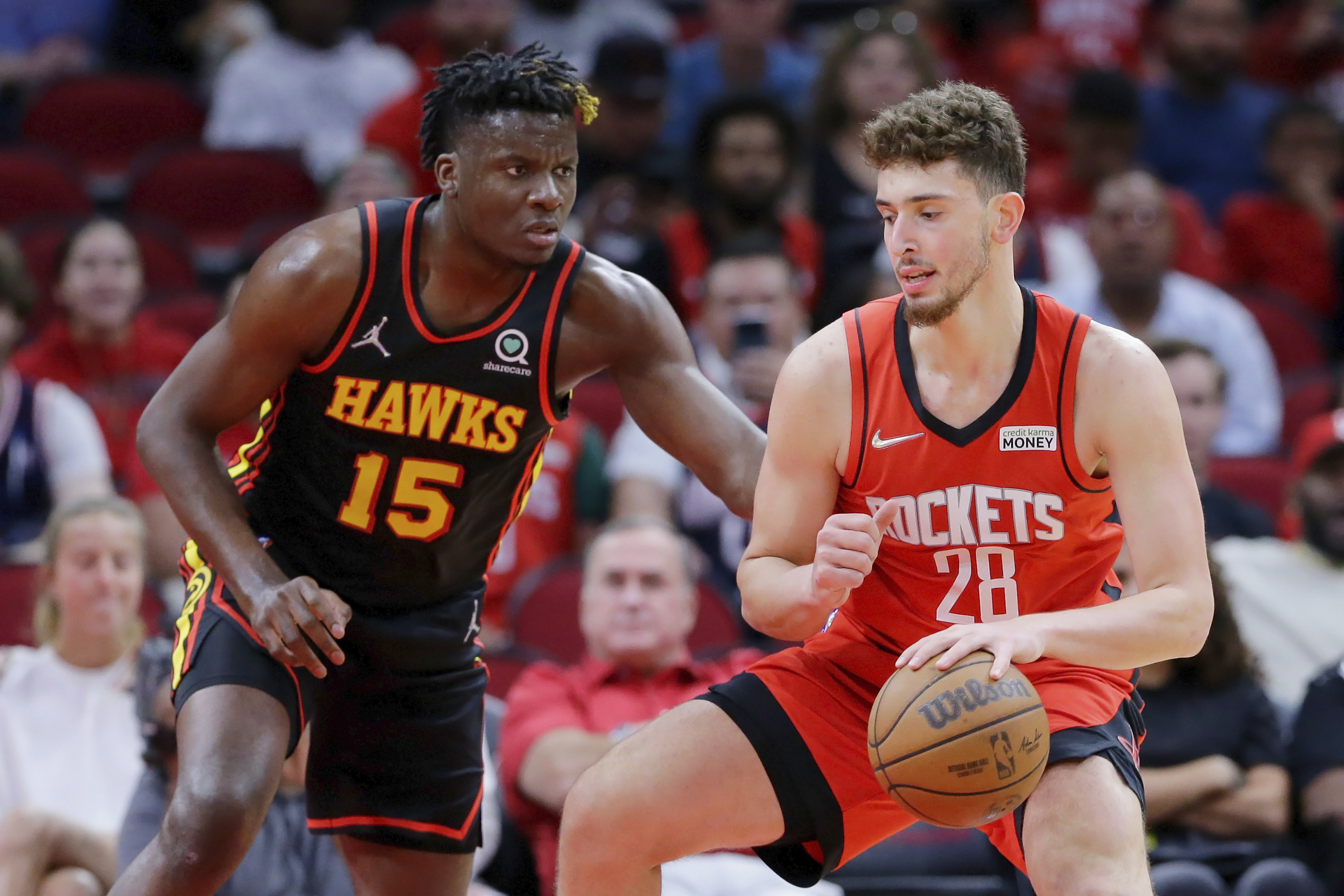 Hawks beat Rockets 130-114 but stay in 9th spot for play-in