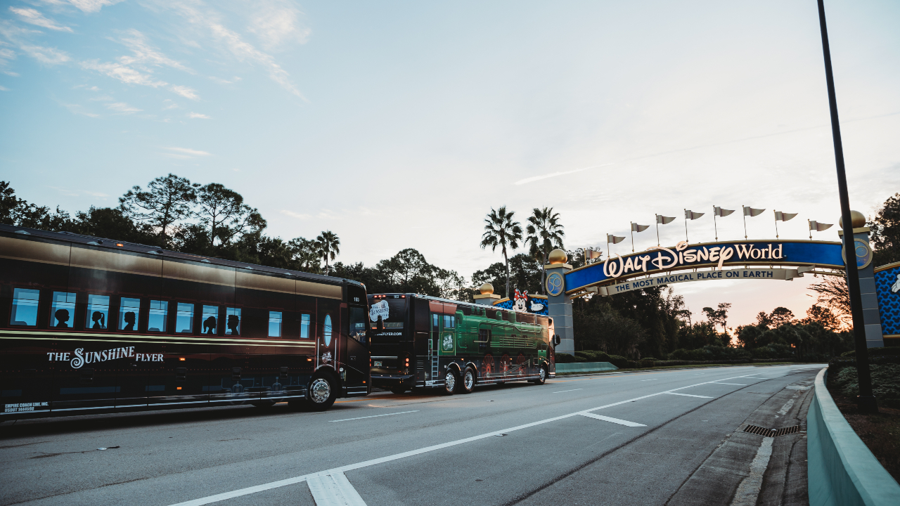 From Miami: Bus transfer to Orlando Theme Parks