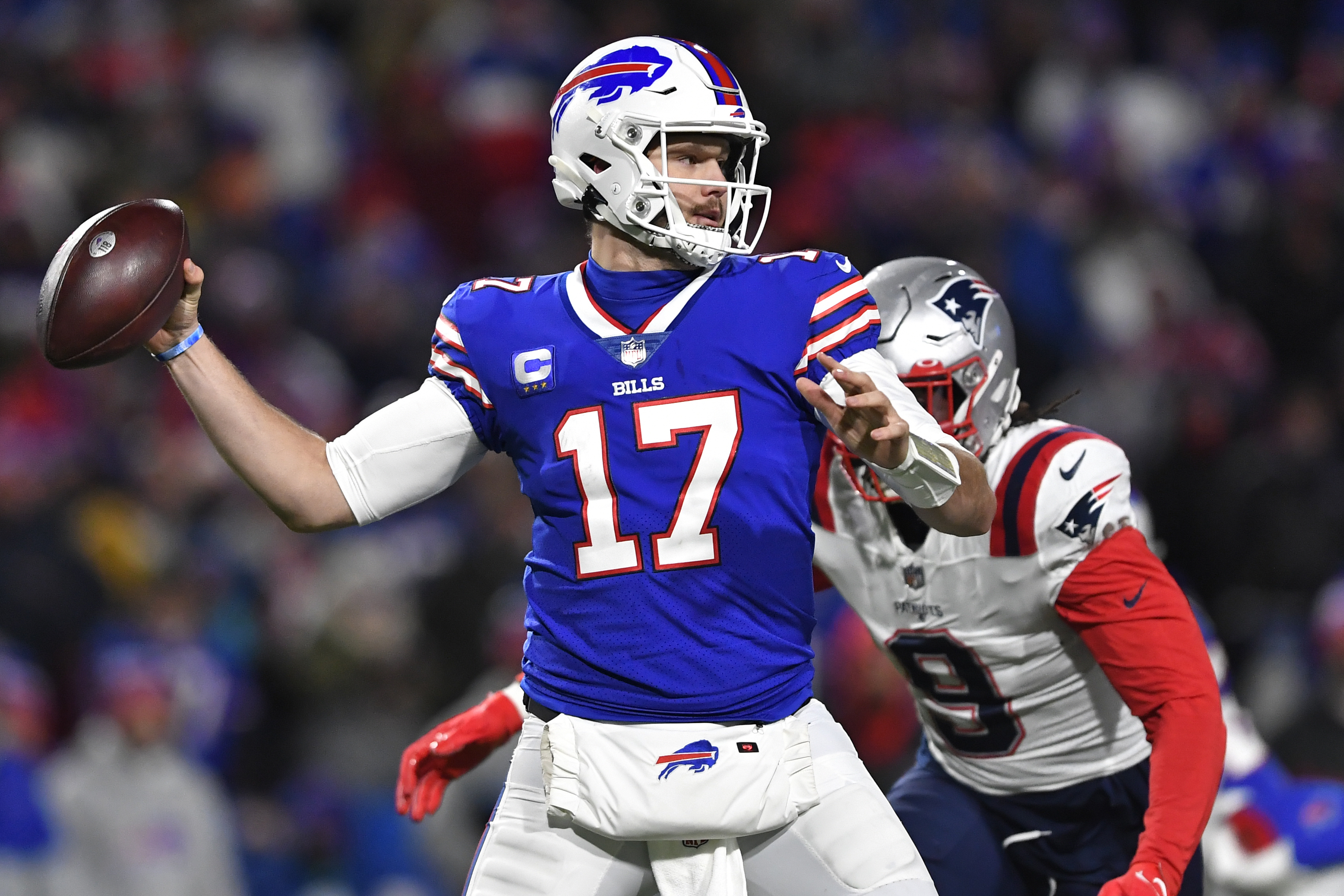 Bills' Josh Allen says Tom Brady's press conference was 'a little