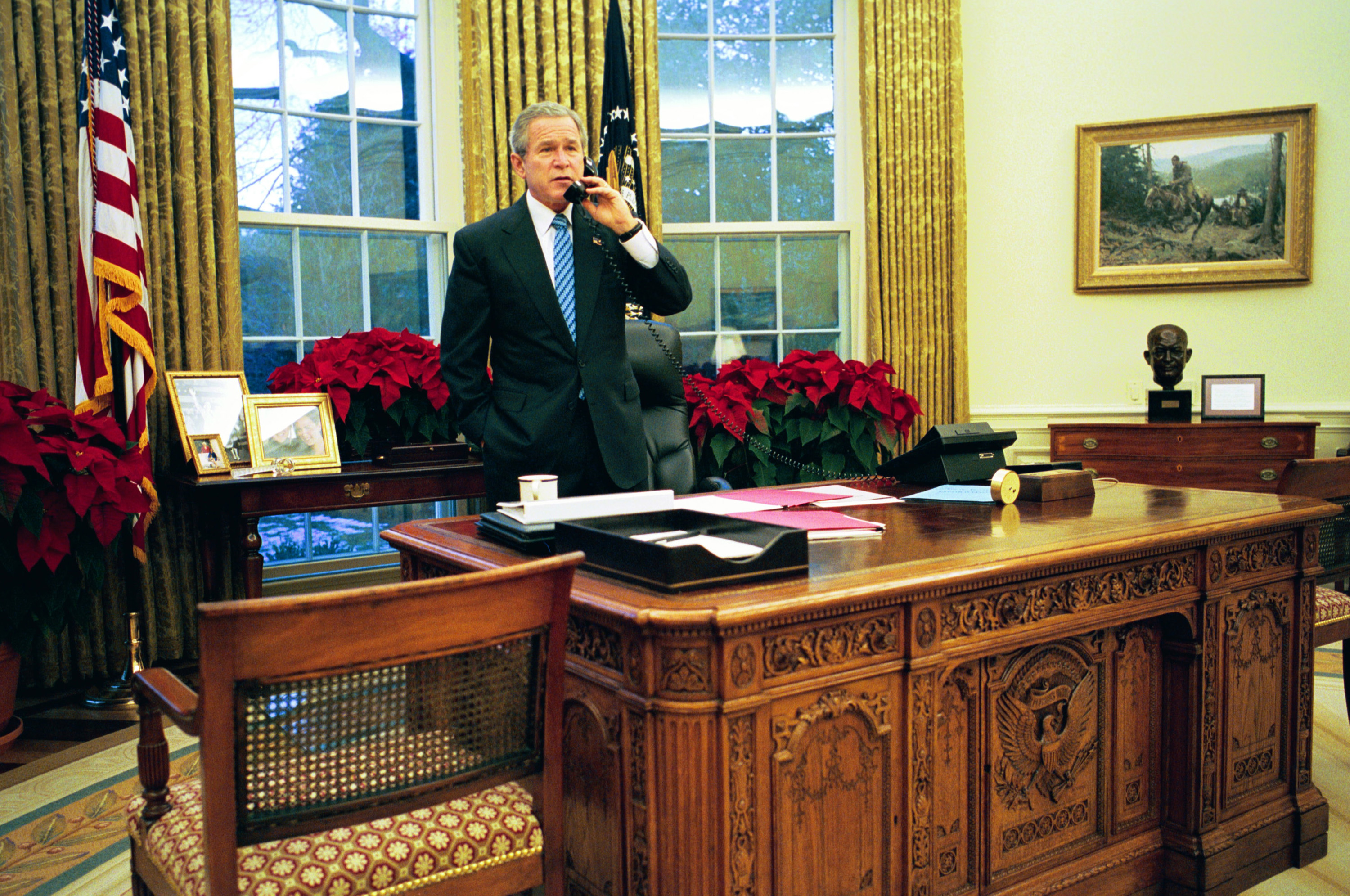 This is what the Oval Office has looked like through the different  administrations
