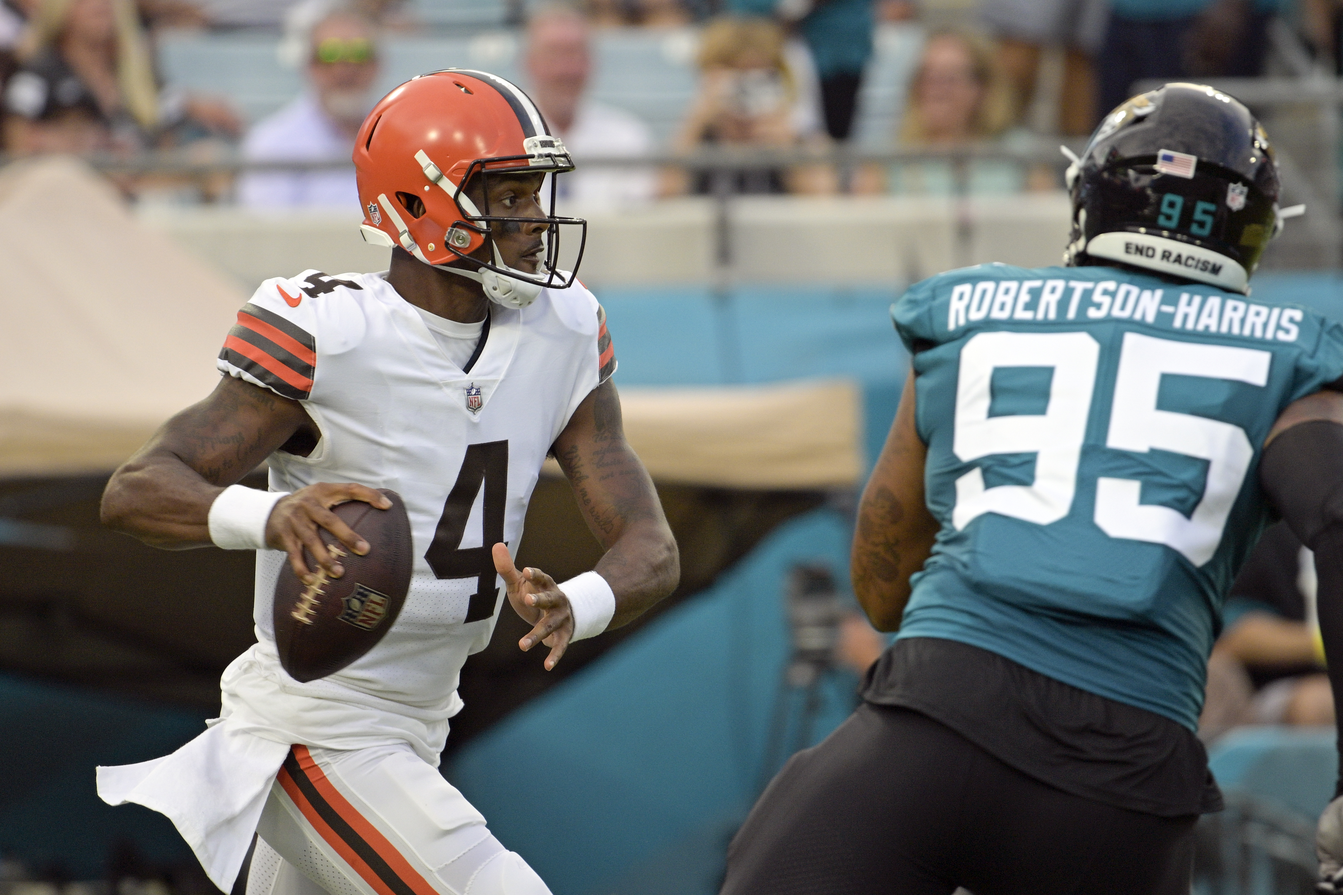 NFL preseason 2022: Deshaun Watson makes Browns debut, and it didn't go well