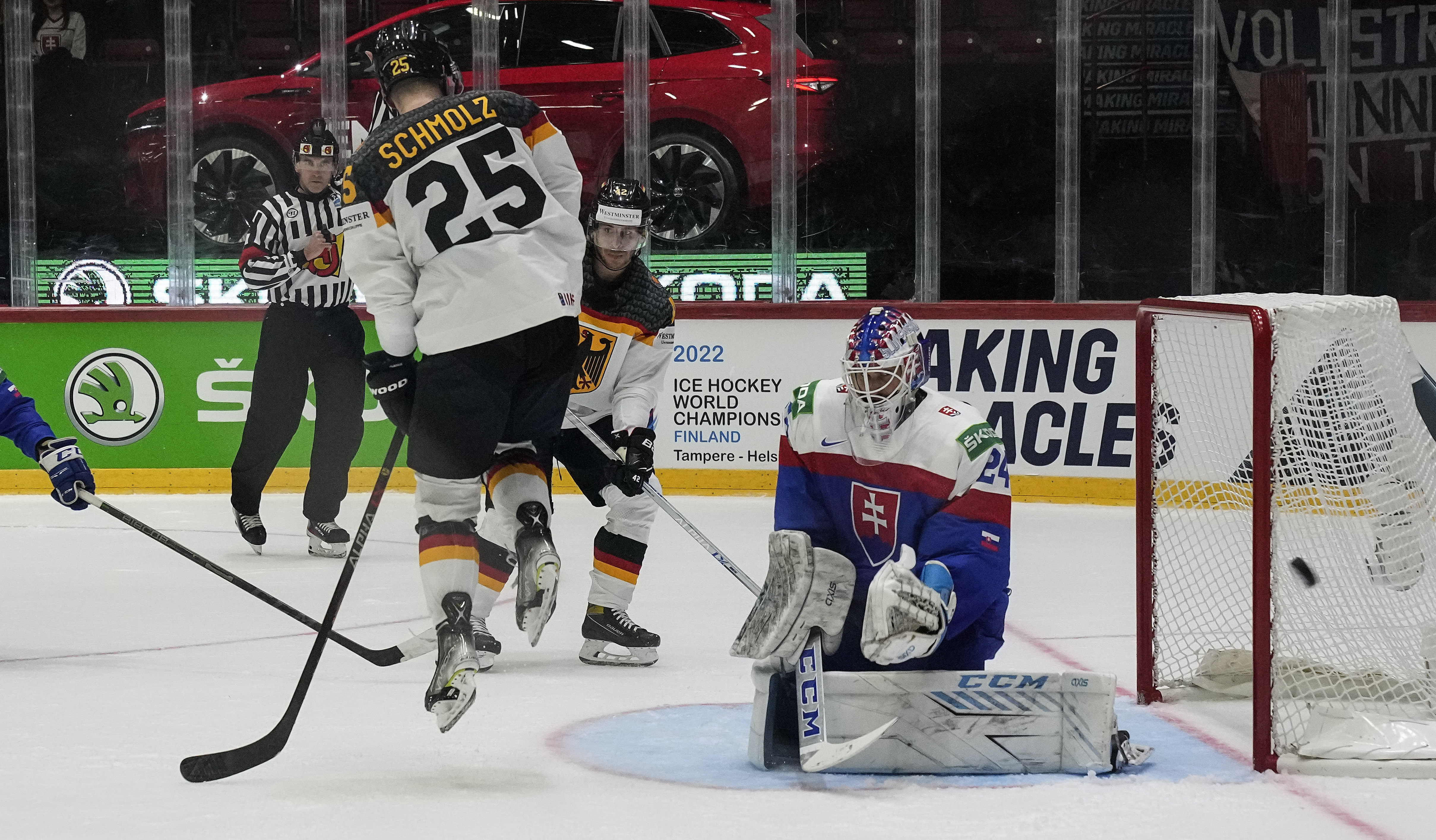 Finland downs Latvia, Germany tops Slovakia at hockey worlds