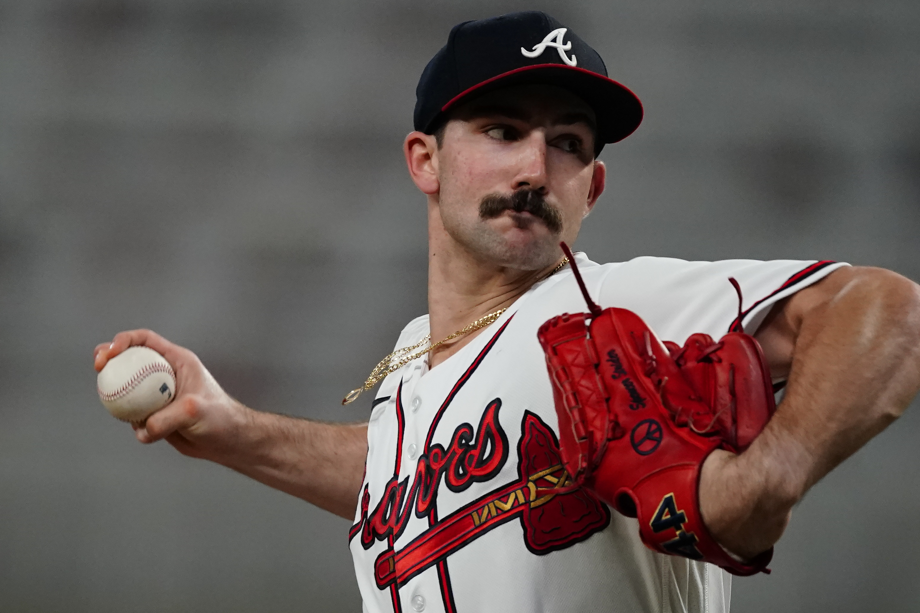 Braves' Spencer Strider has heated conversation with coach as he's removed  from NLDS Game 1