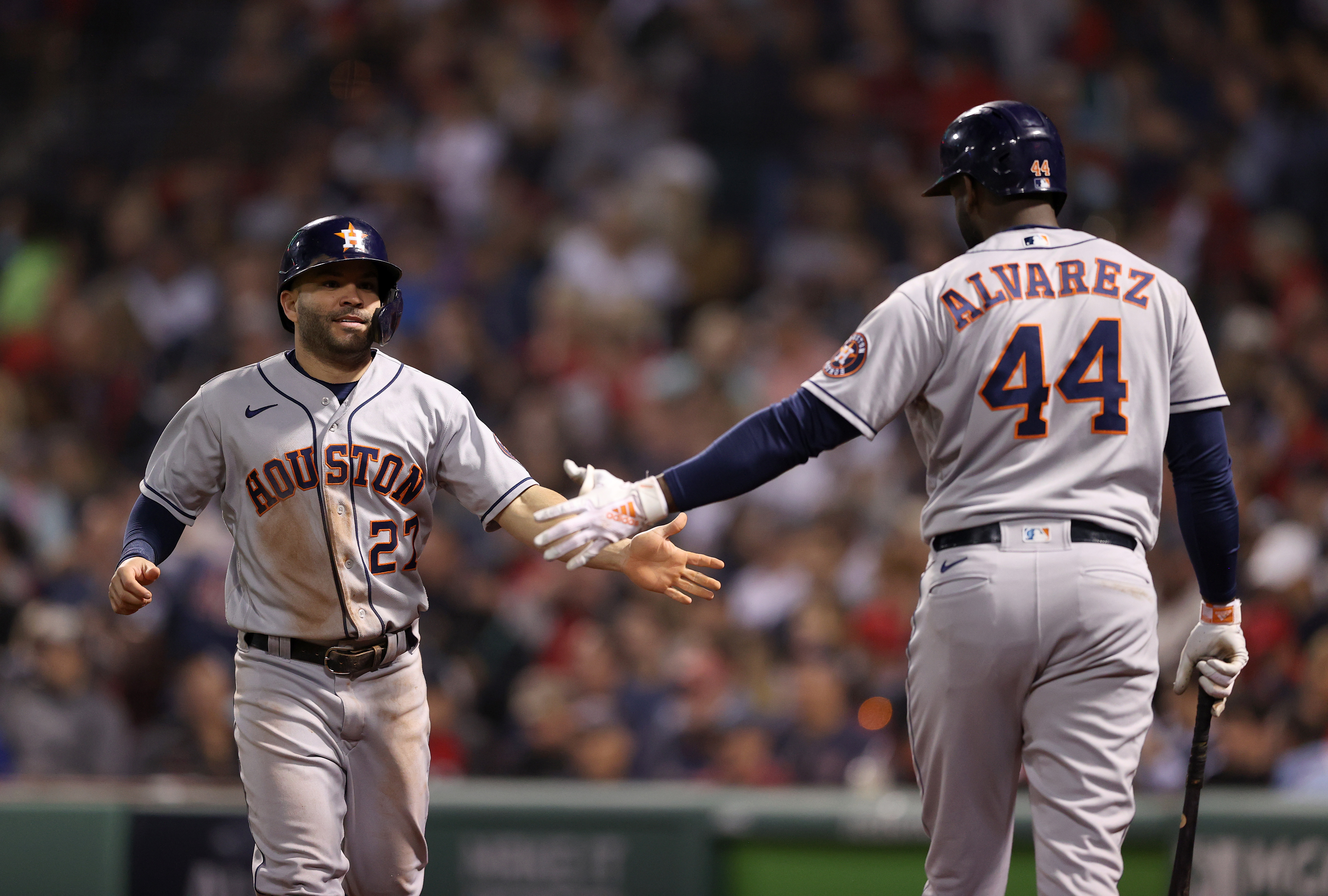 Astros trounce Red Sox, now 1 win away from the World Series