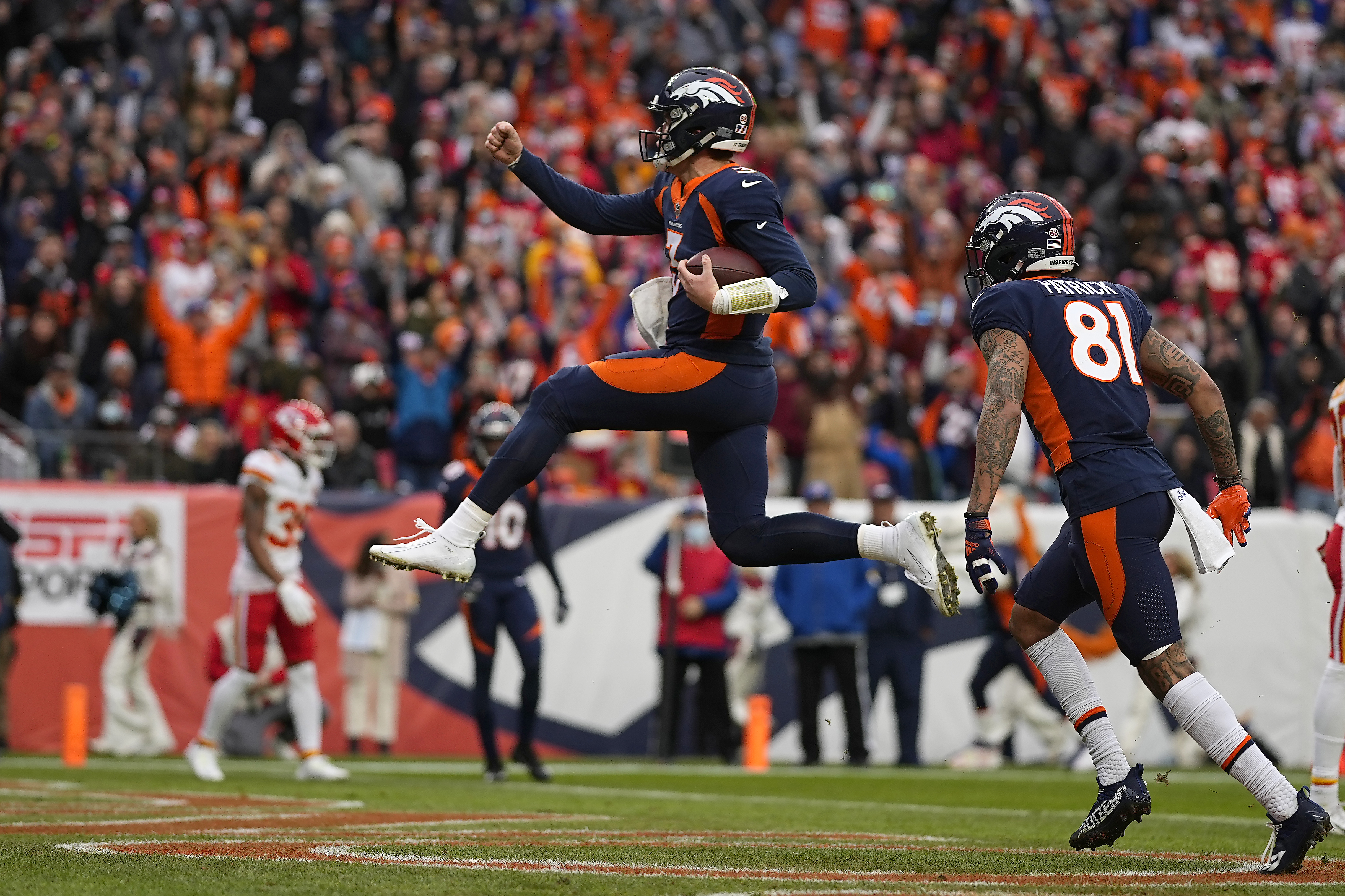 Kansas City Chiefs 28-24 Denver Broncos: Nick Bolton's 86-yard fumble  return guides Chiefs to win over Broncos, NFL News