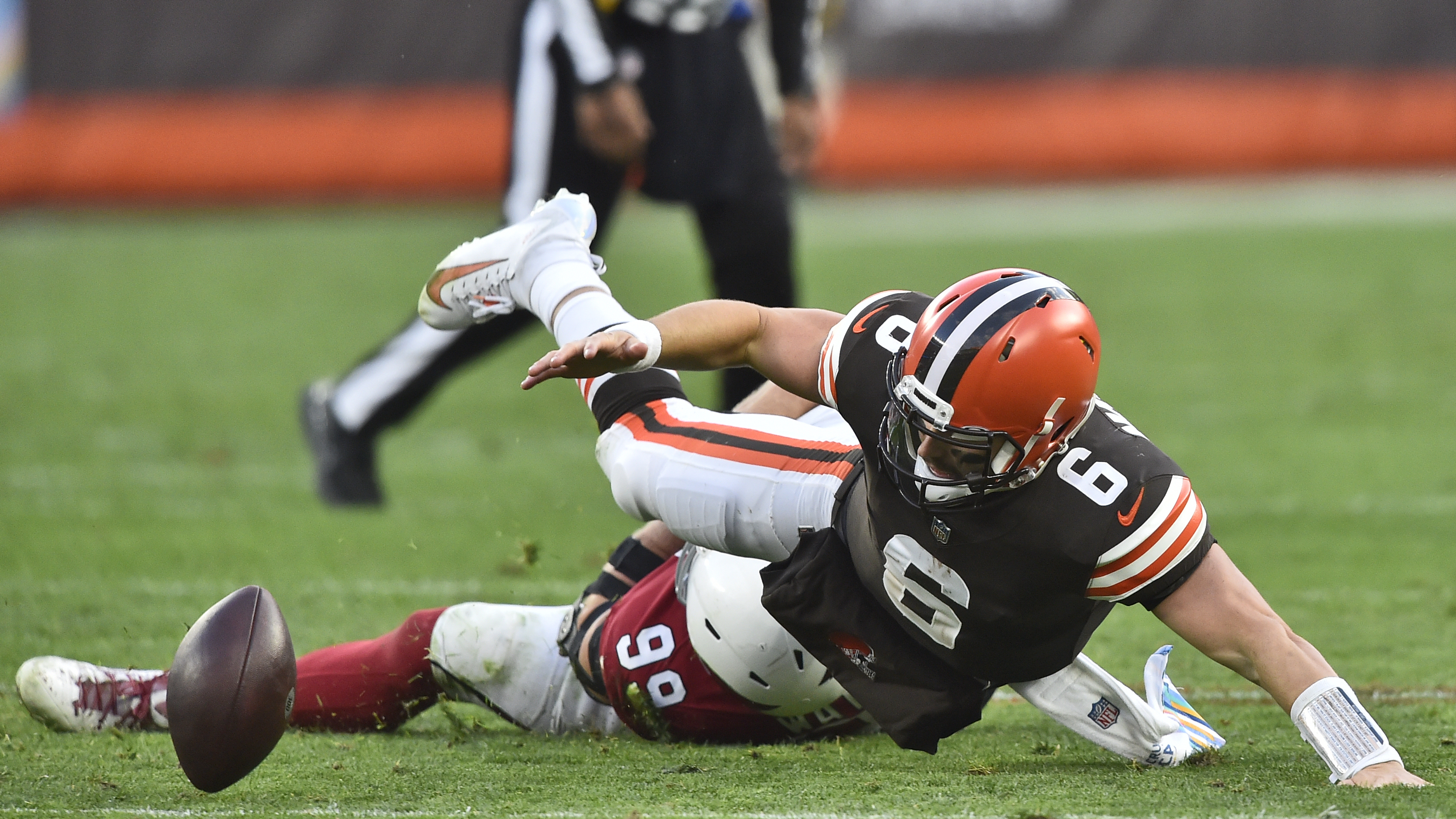 Browns' Owusu-Koramoah Claims Baker Mayfield's No. 6 Jersey