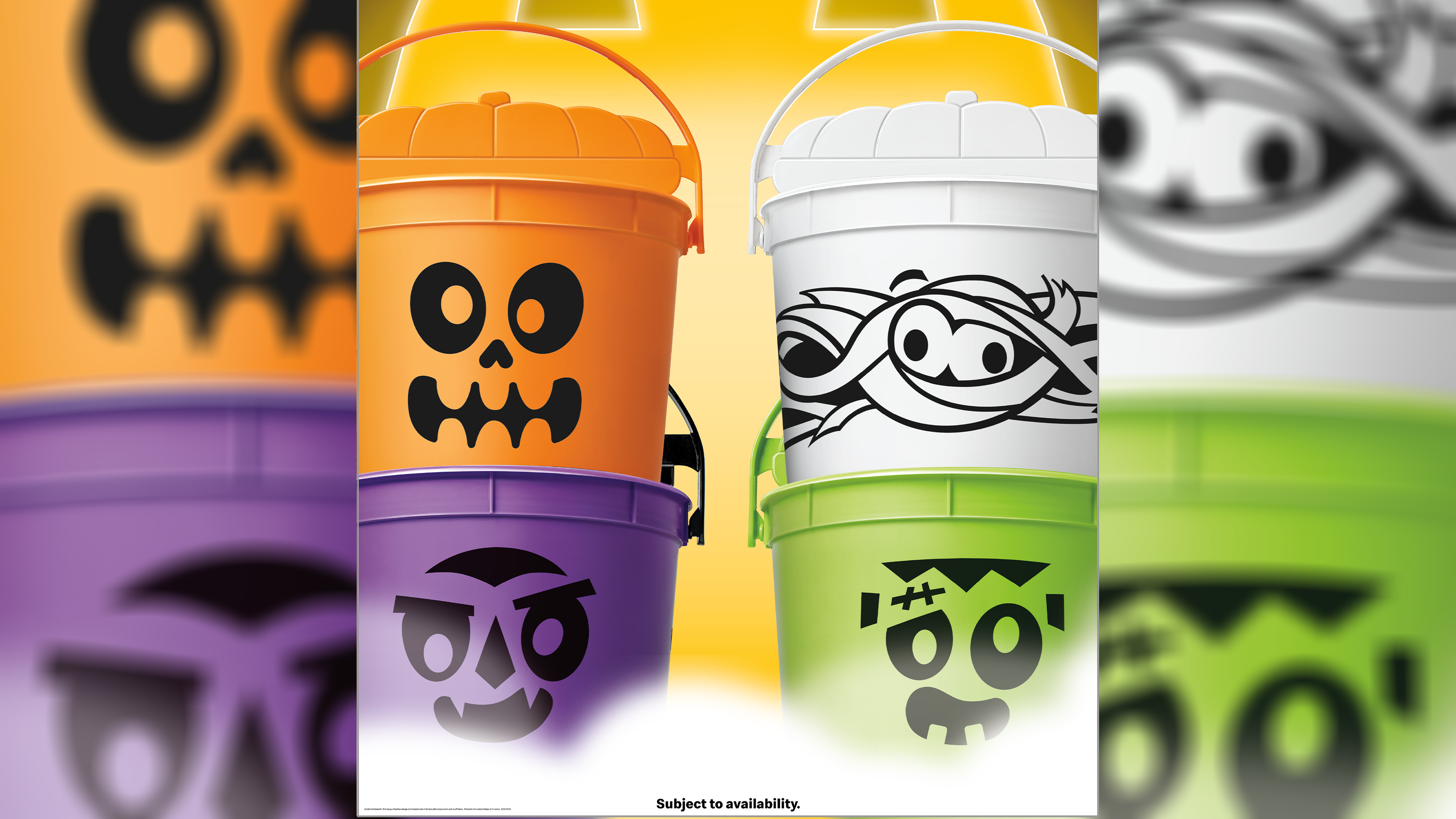 McDonald's Is Bringing Back Their Boo Buckets in 4 Colors