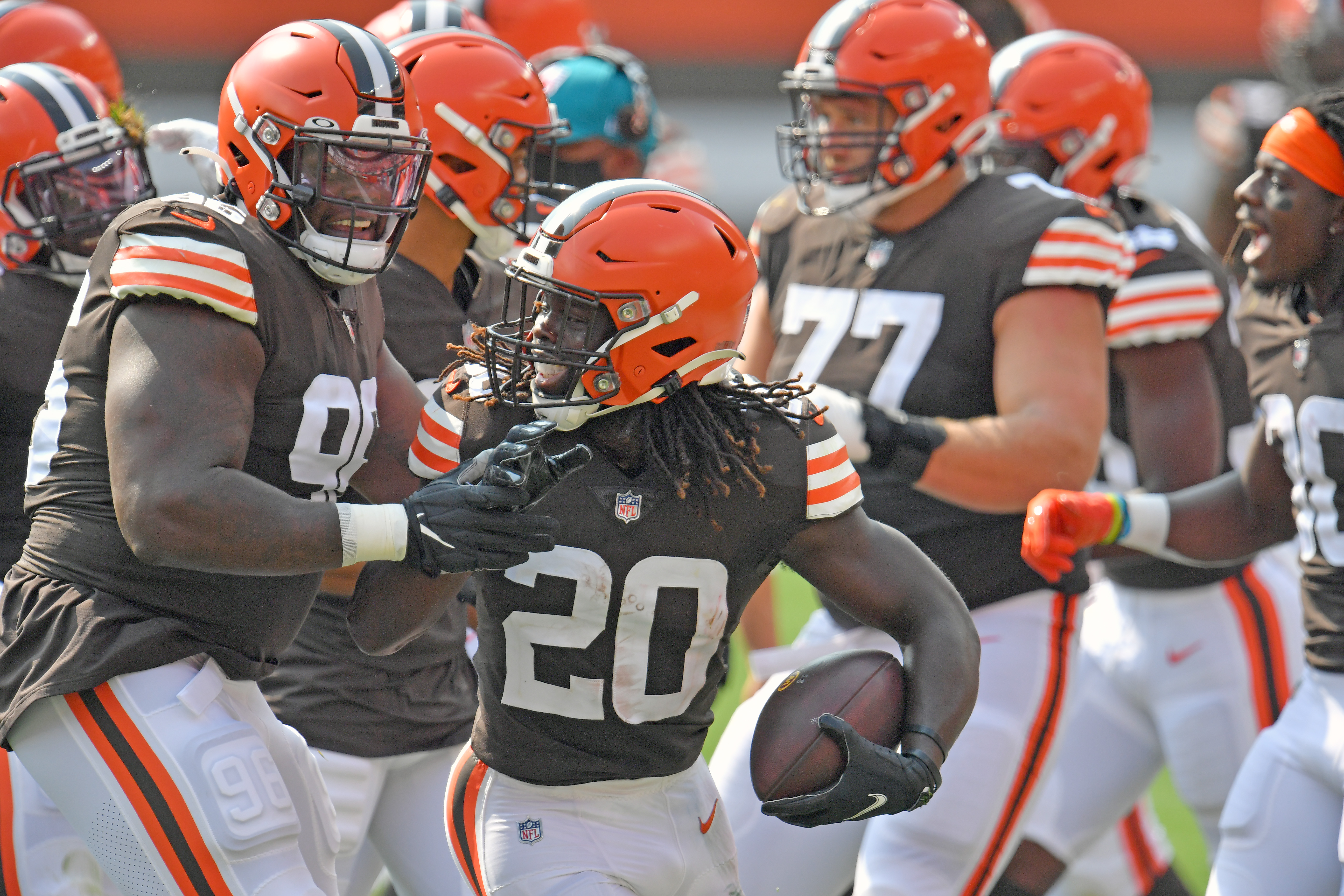 Cleveland Browns defeat Washington Football Team 34-20