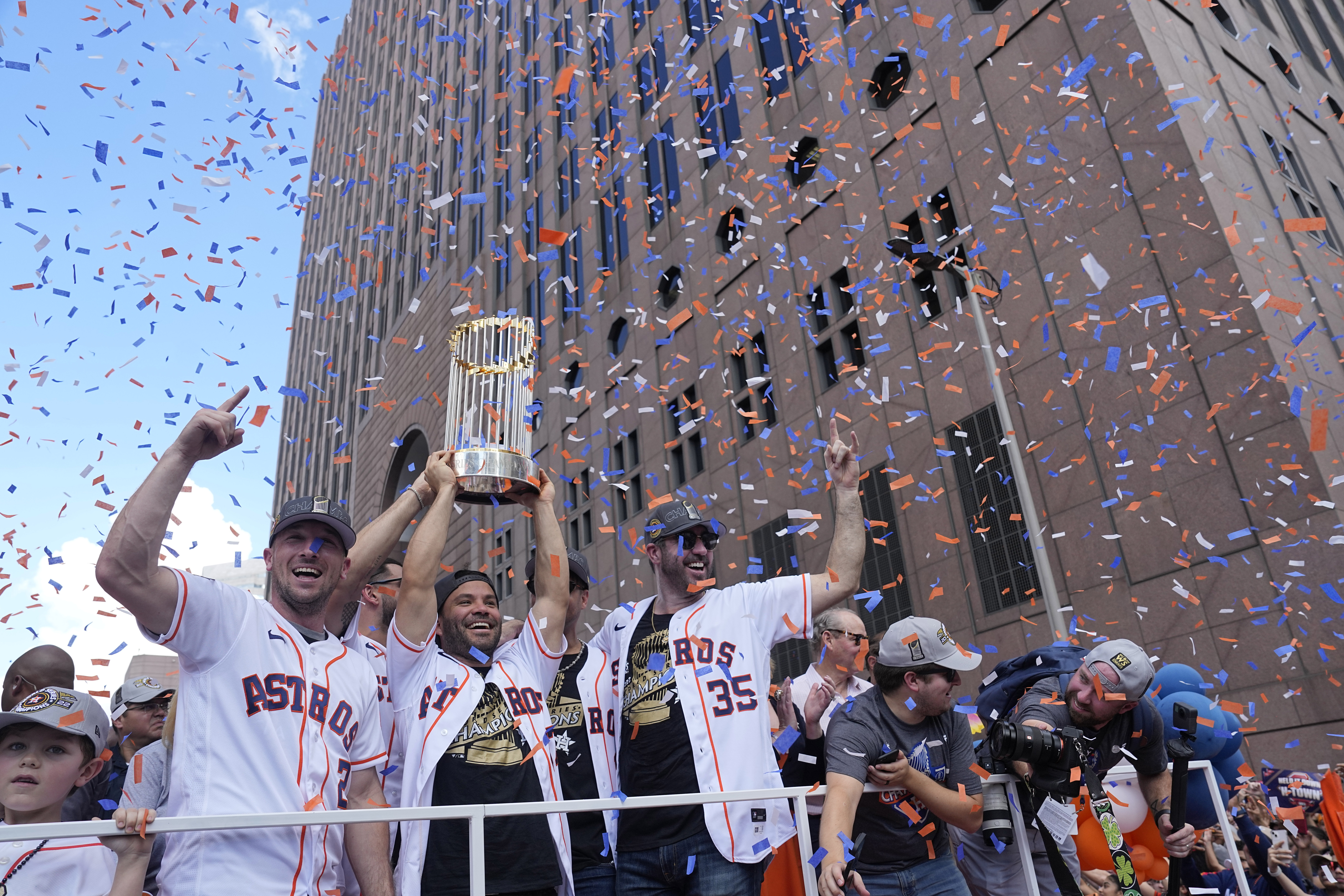 Houston Astros: Photos, videos from World Series downtown parade