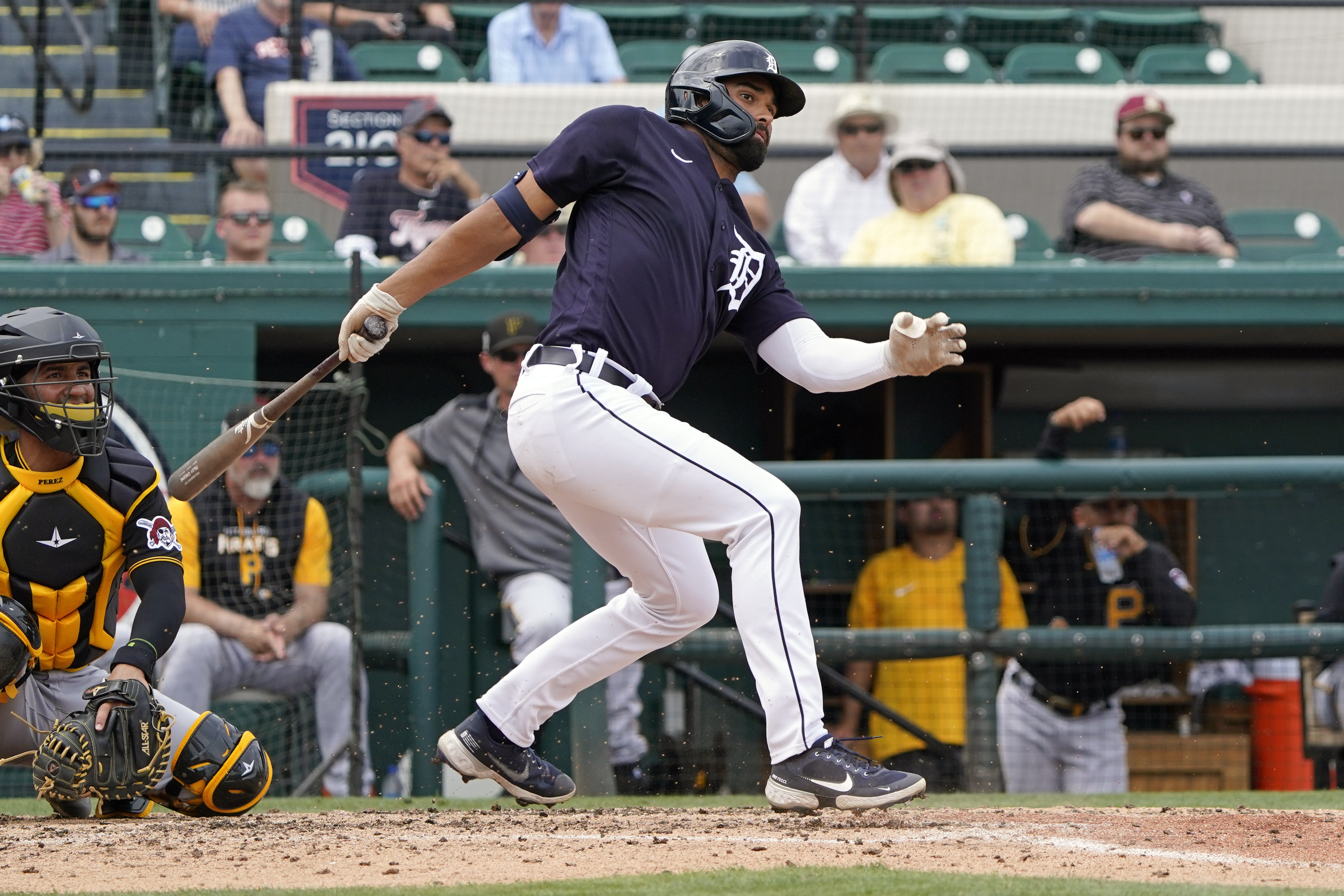 Detroit Tigers star outfield prospect Riley Greene leaves spring