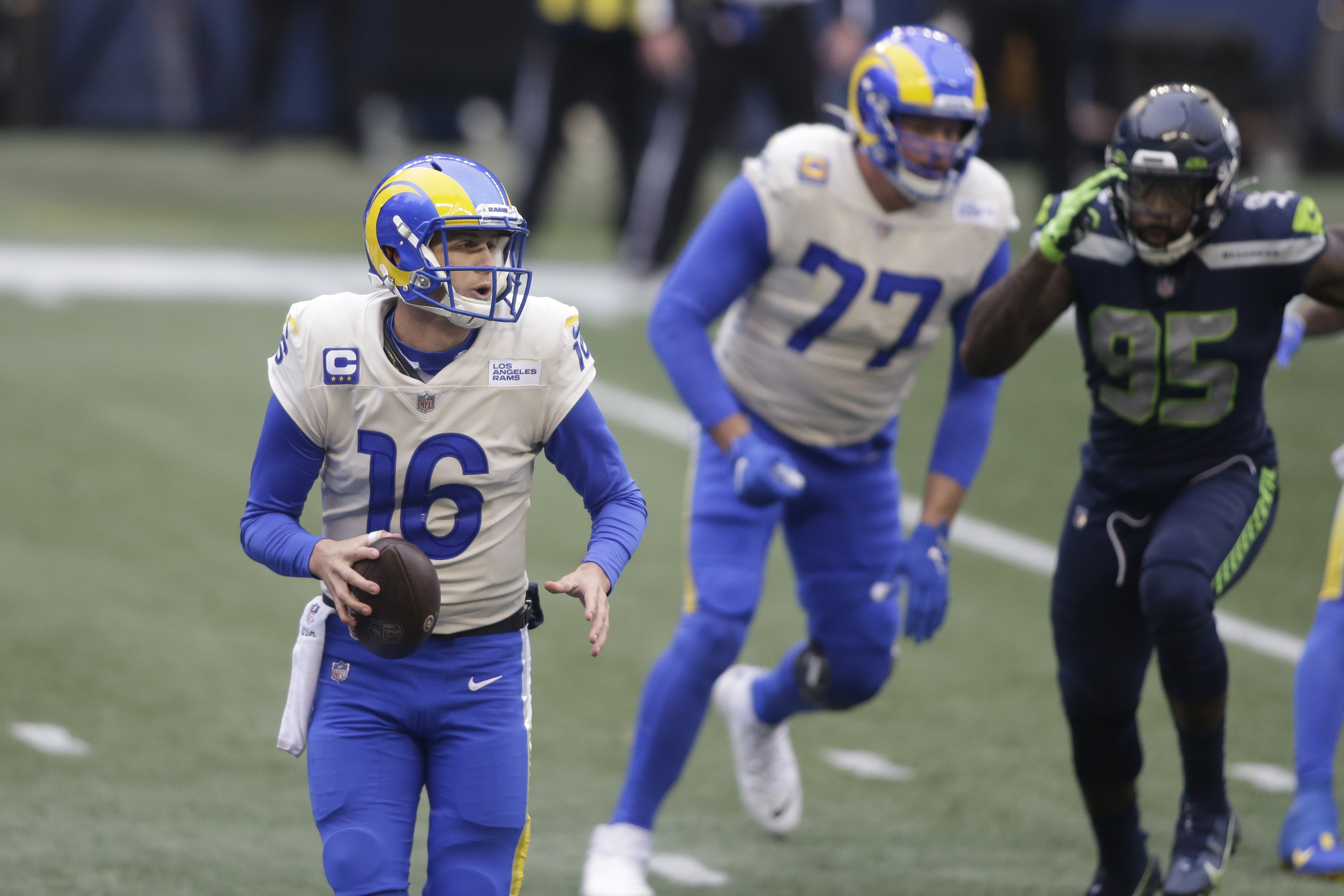 Rams show they can be more than competitive and thump Seahawks 30-13 in season  opener