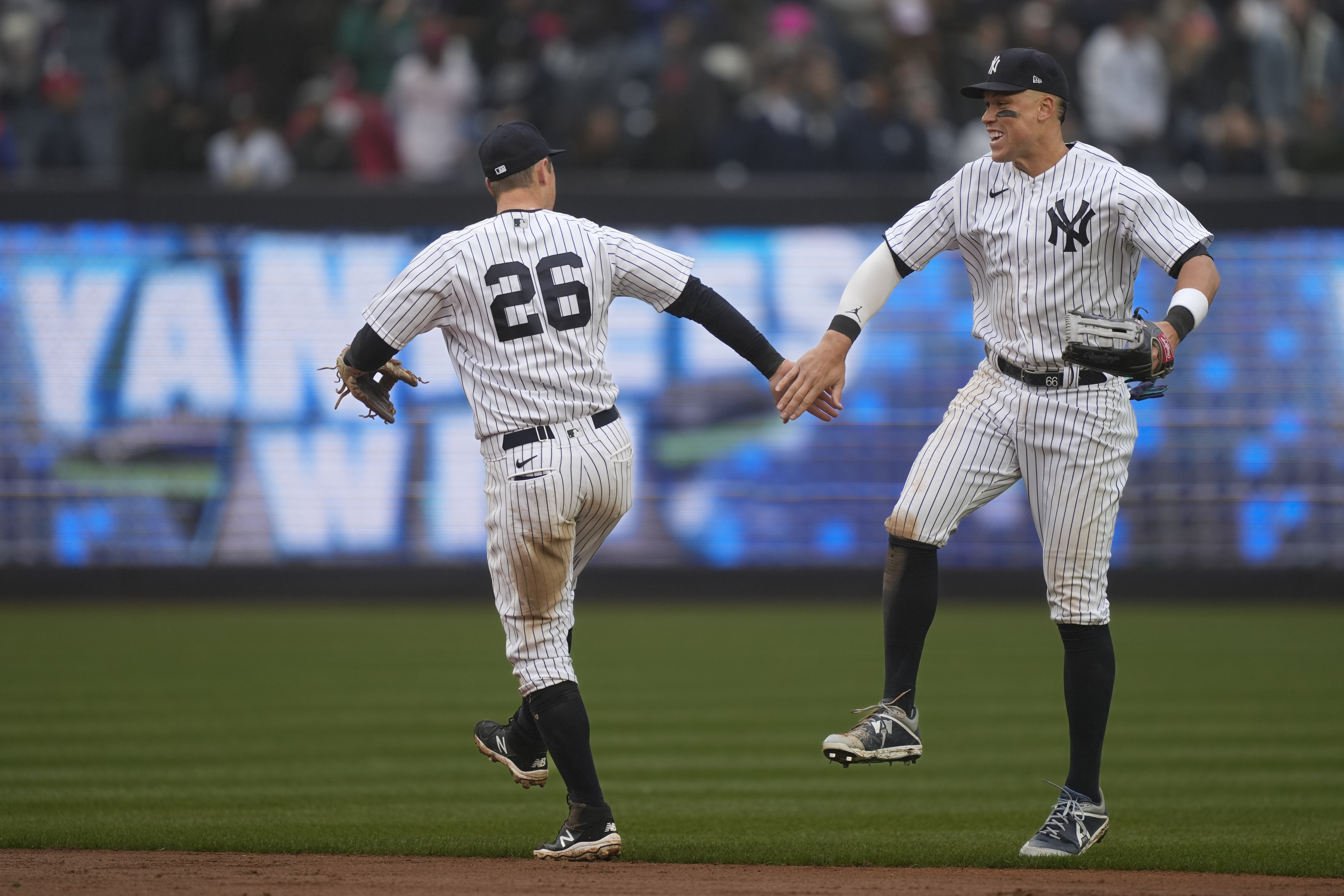 Yankees' Jose Trevino relived 'special' day at son's schools