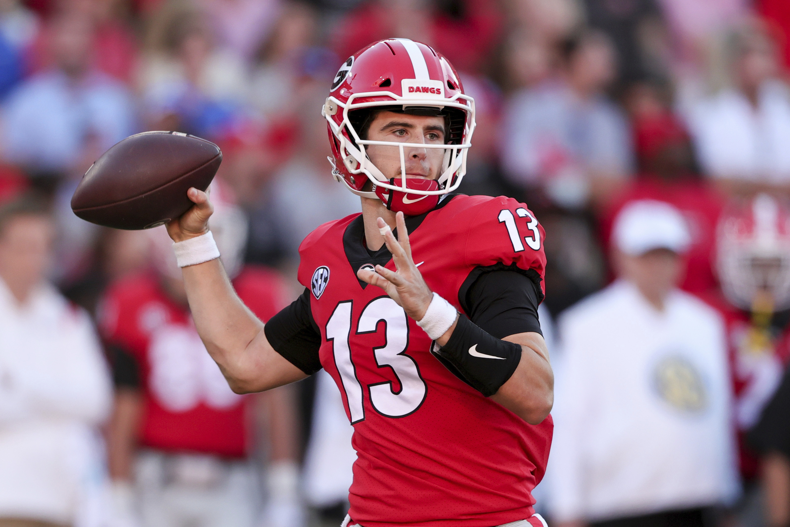 Georgia quarterback House Fire.