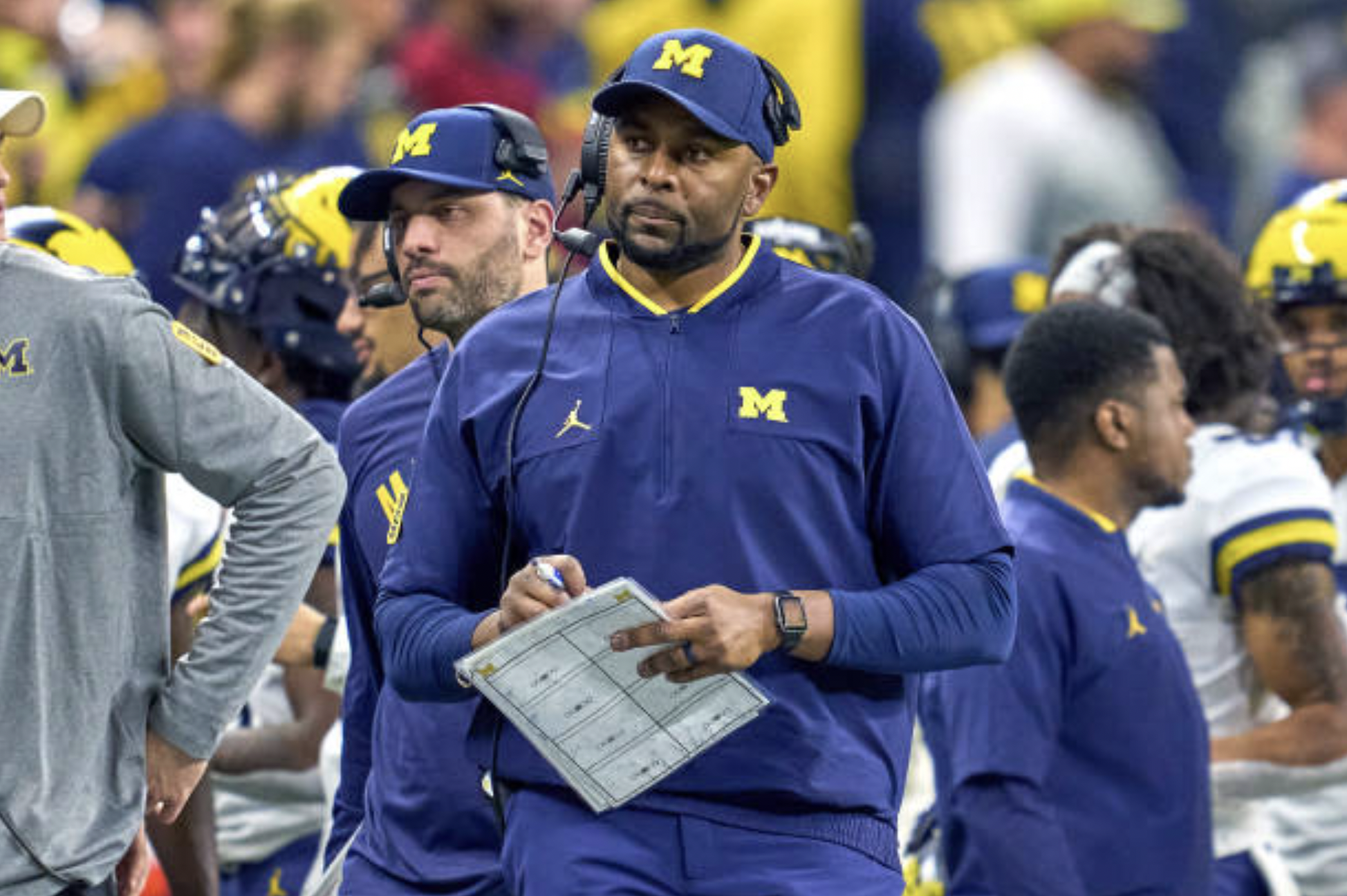 Jim Harbaugh announces new hires, changes to 2022 Michigan football coaching  staff
