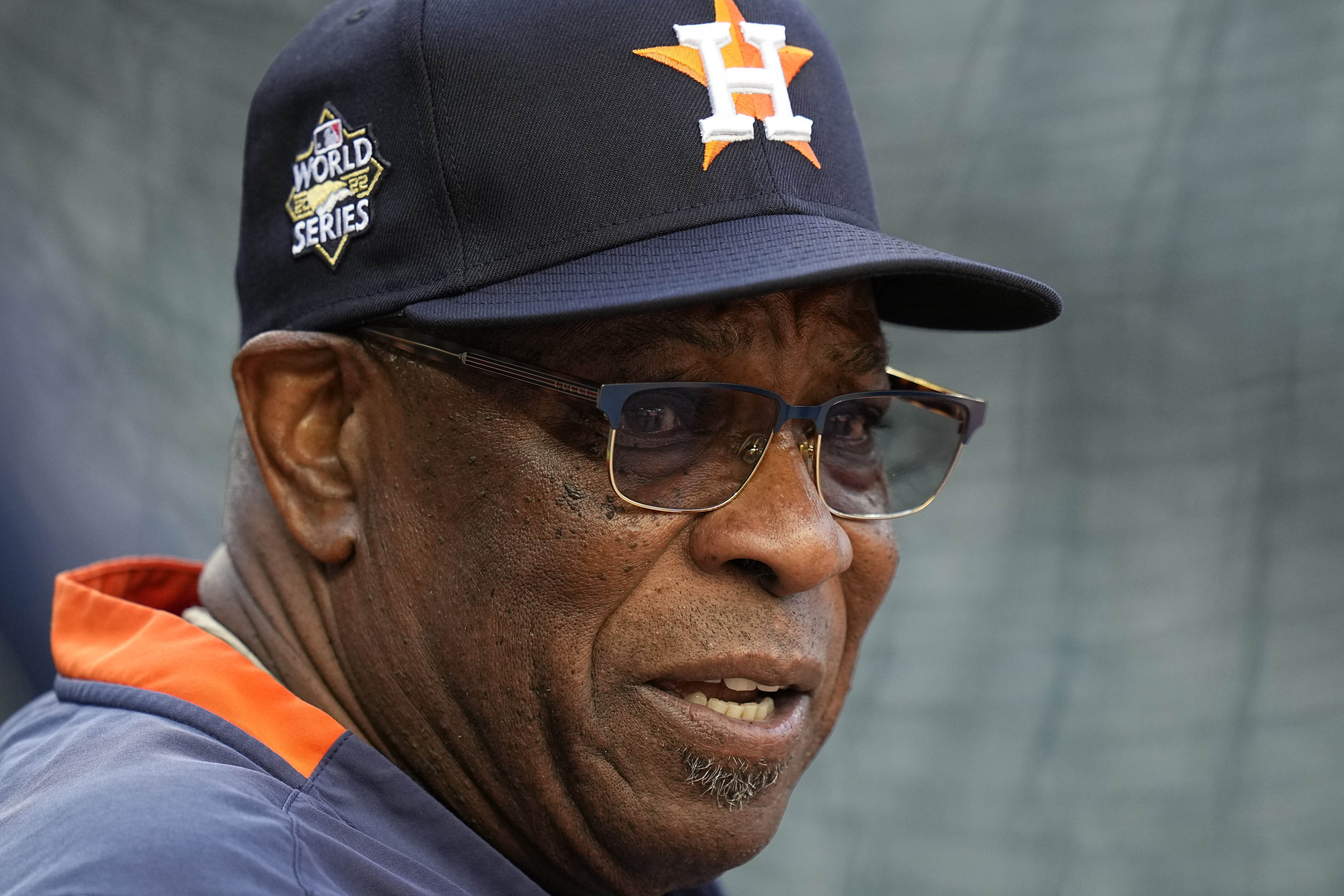 The men managing the World Series: Rob Thomson and Dusty Baker