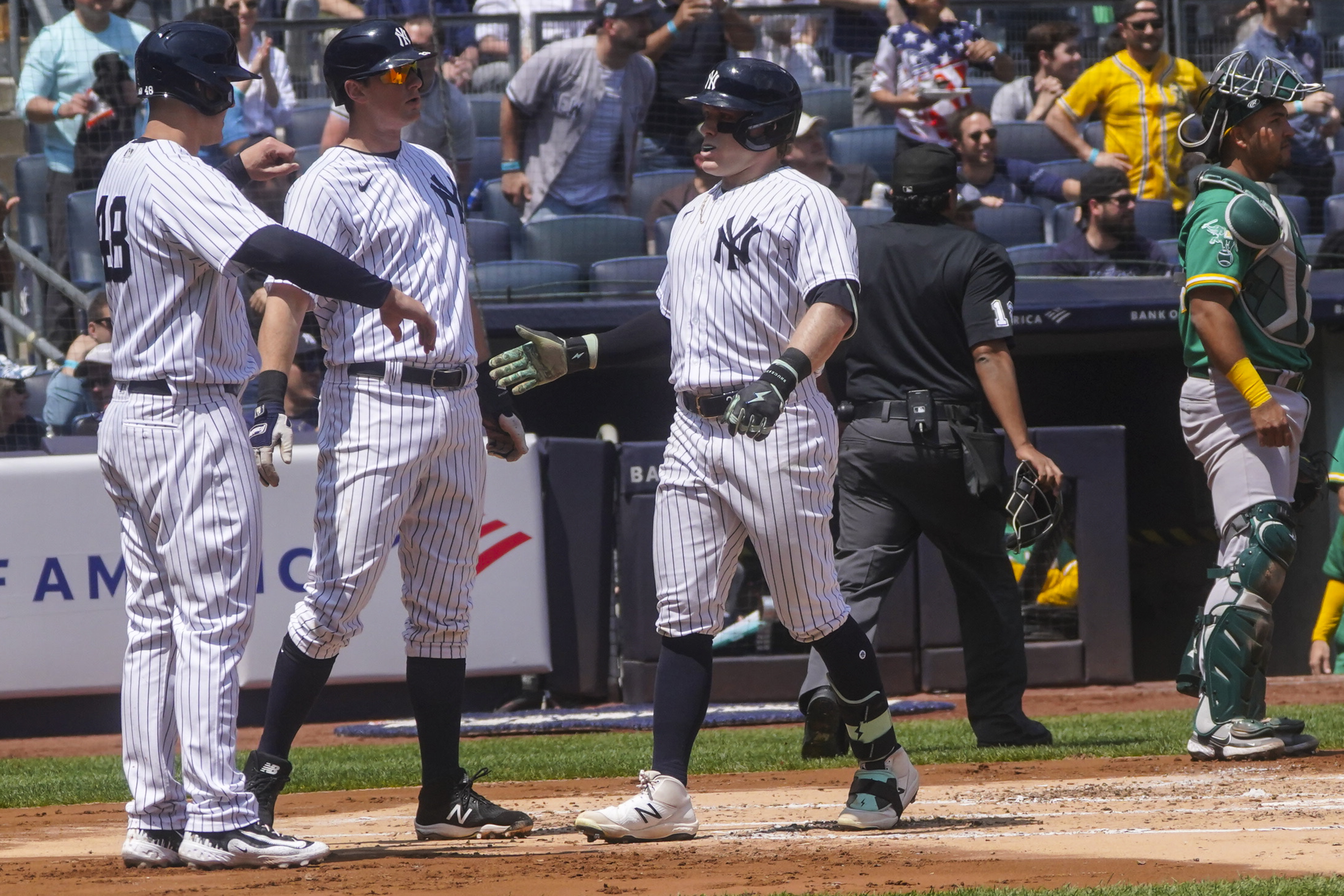 Anthony Volpe walks in first PA, 03/30/2023