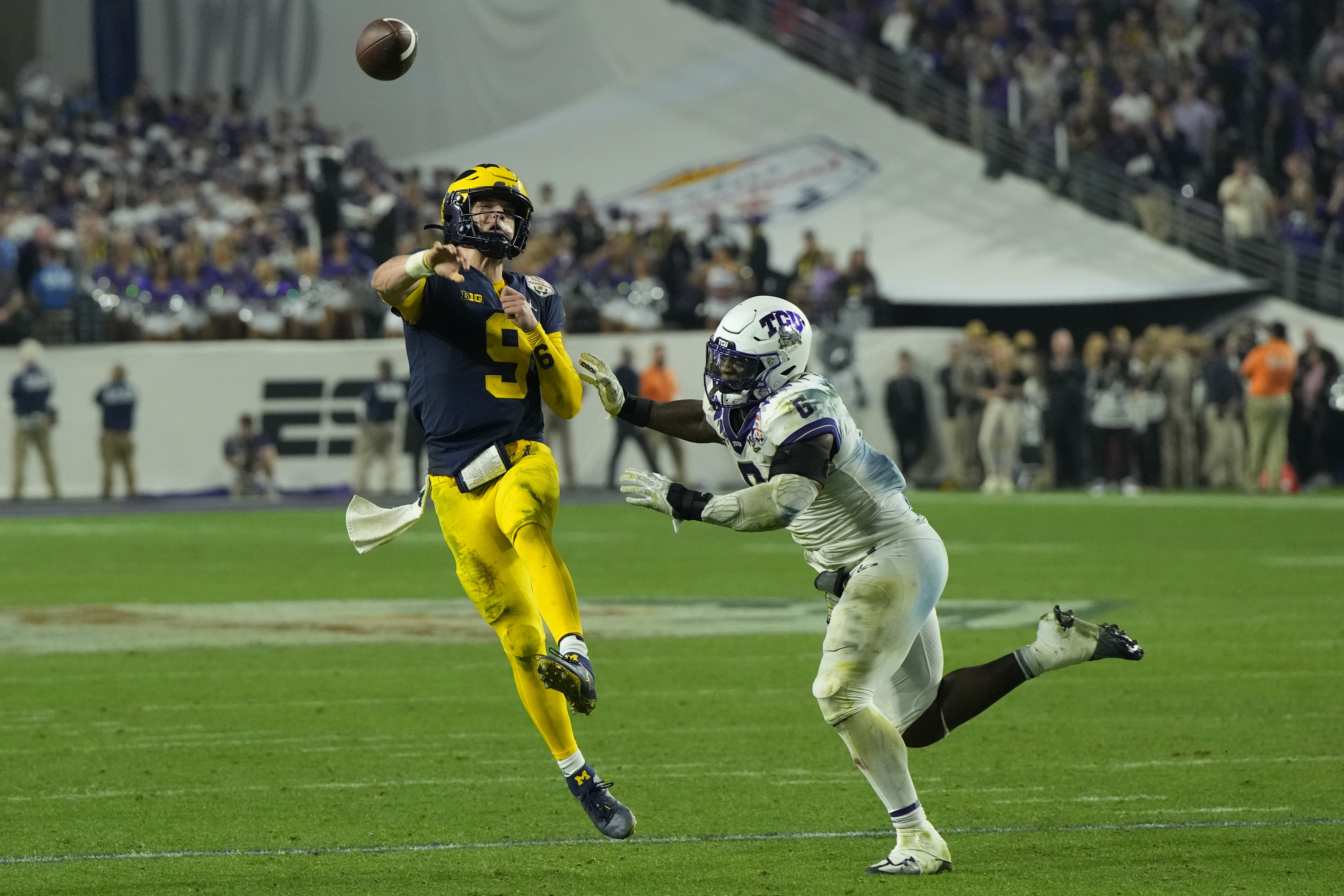 No. 2 Michigan and No. 3 TCU to Face Off in 2022 College Football Playoff  Semifinal at the Vrbo Fiesta Bowl - Fiesta Bowl