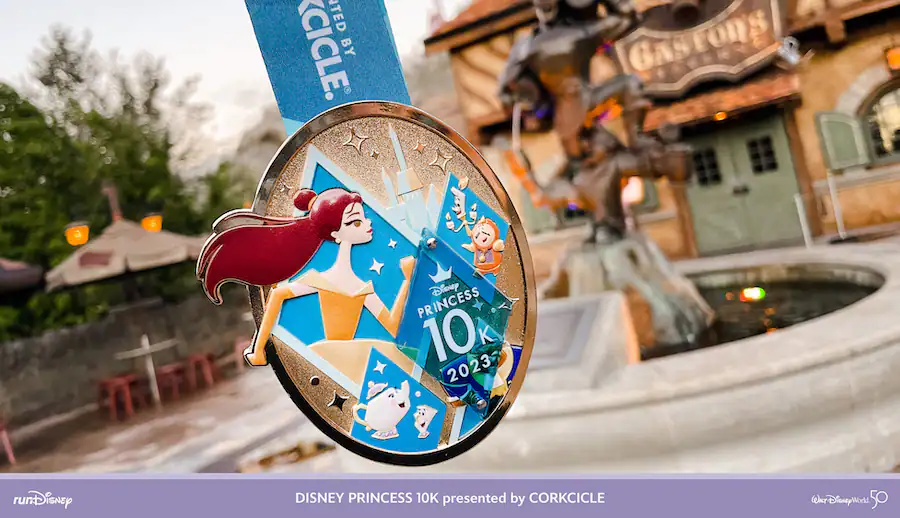 Disney reveals finisher medals for 2023 Disney Princess Half