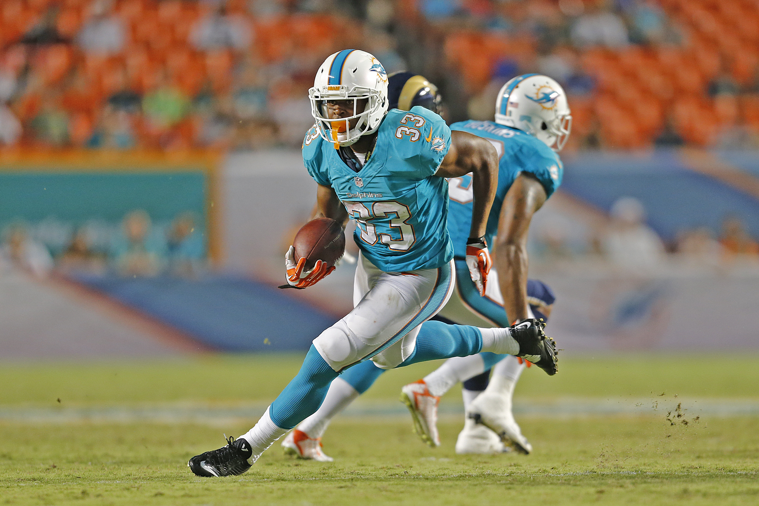 Joel Auerbach at Miami Dolphin Camp