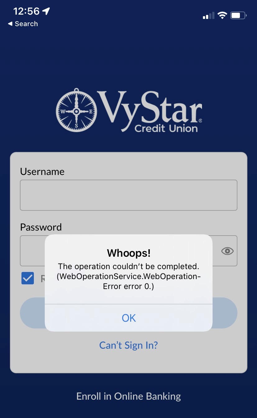 Is Vystar Mobile Banking Still Down?