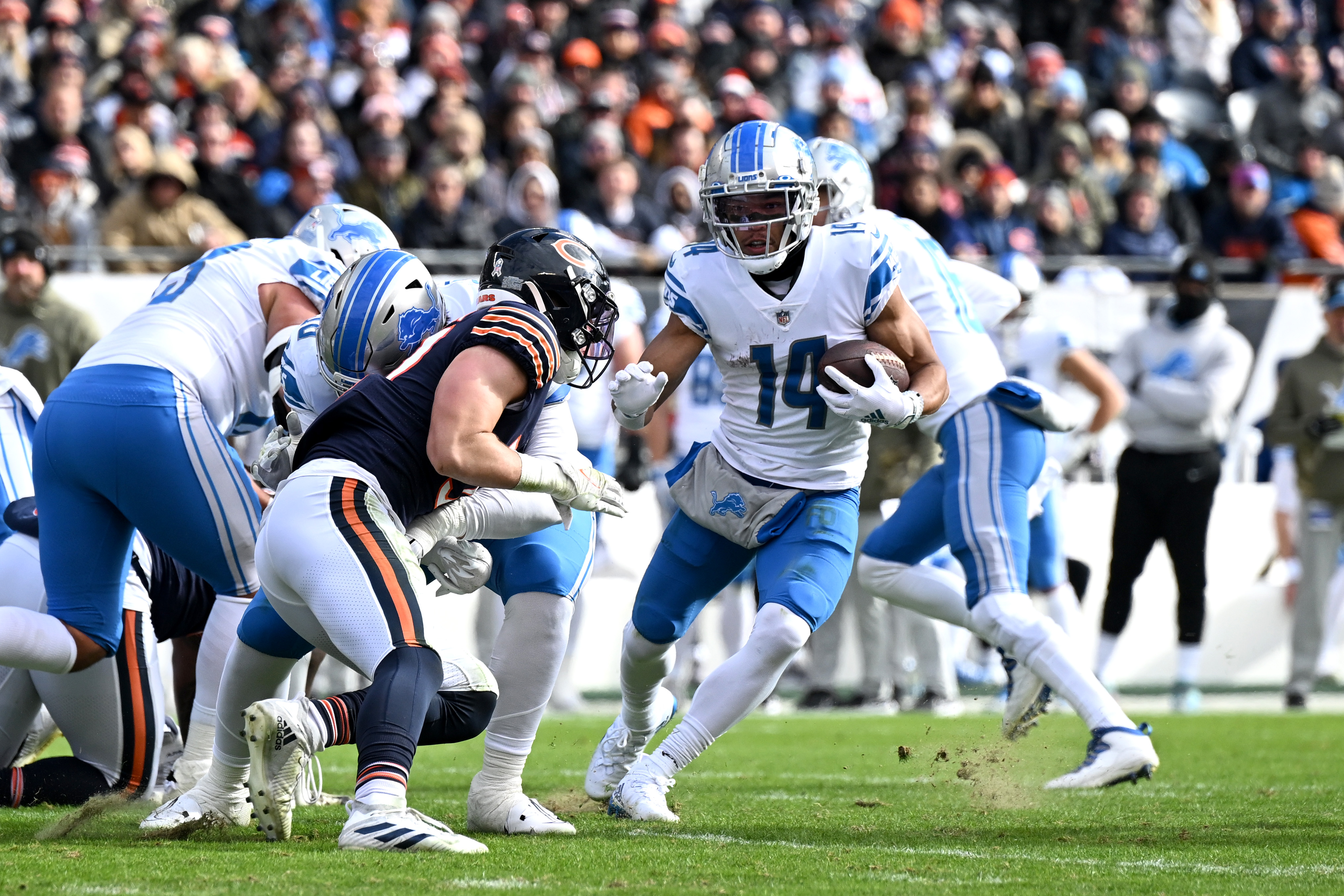 NFL Week 10 Lions vs. Bears: Detroit's 21-point 4th quarter helps notch  back-to-back victories - Pride Of Detroit