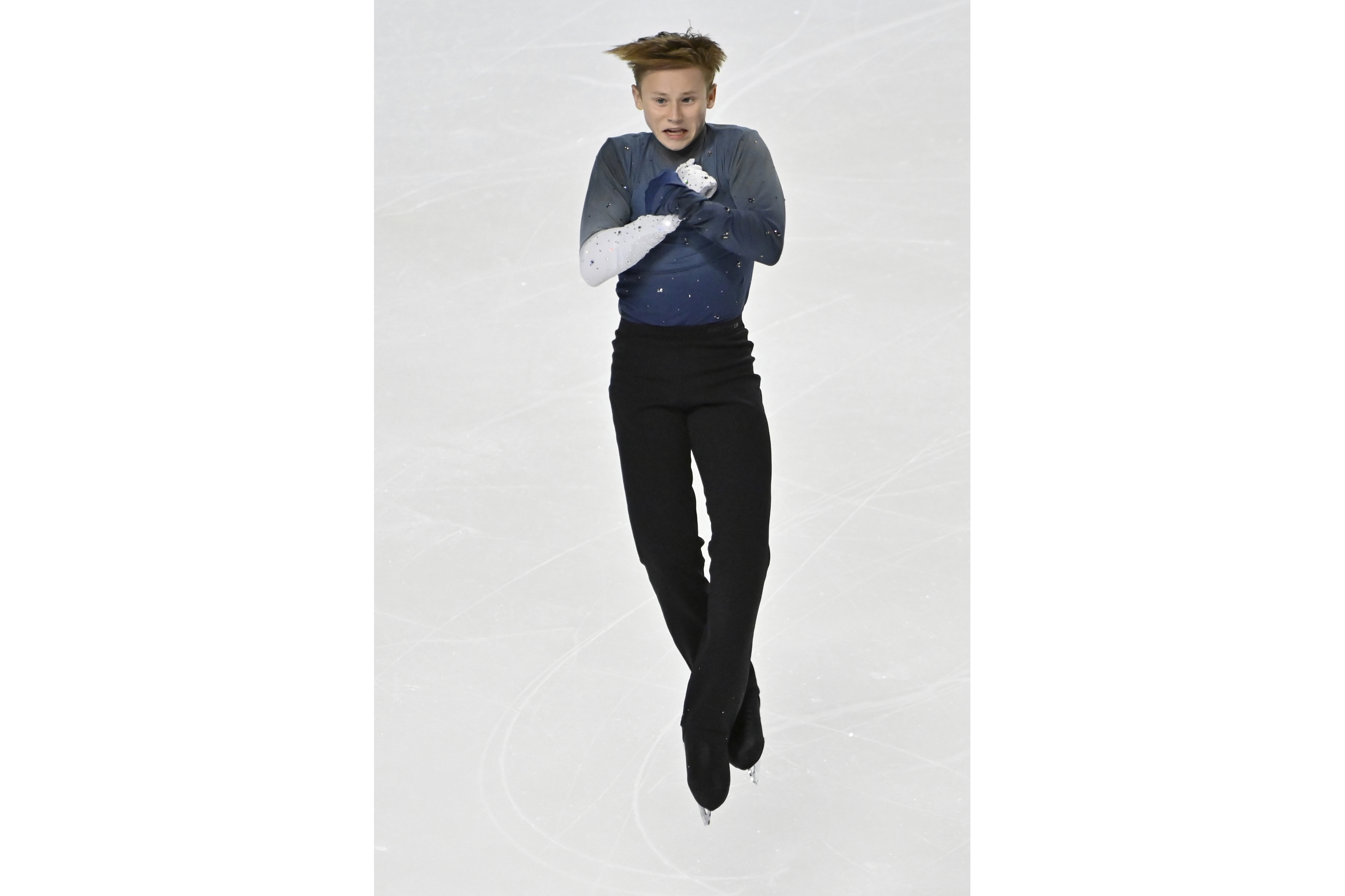 Men's figure skating pants