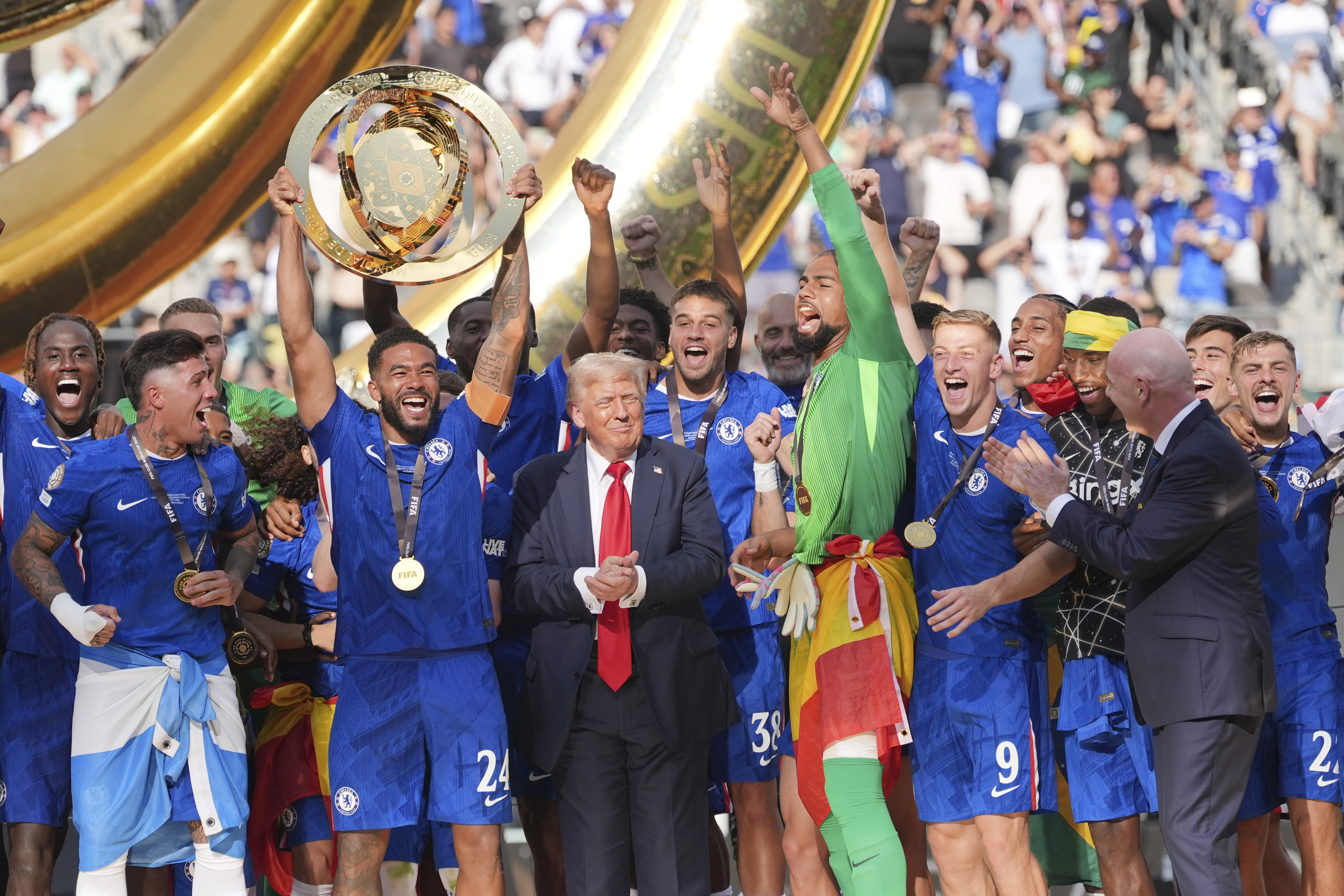 Chelsea beats PSG 3-0 for Club World Cup title as Palmer scores