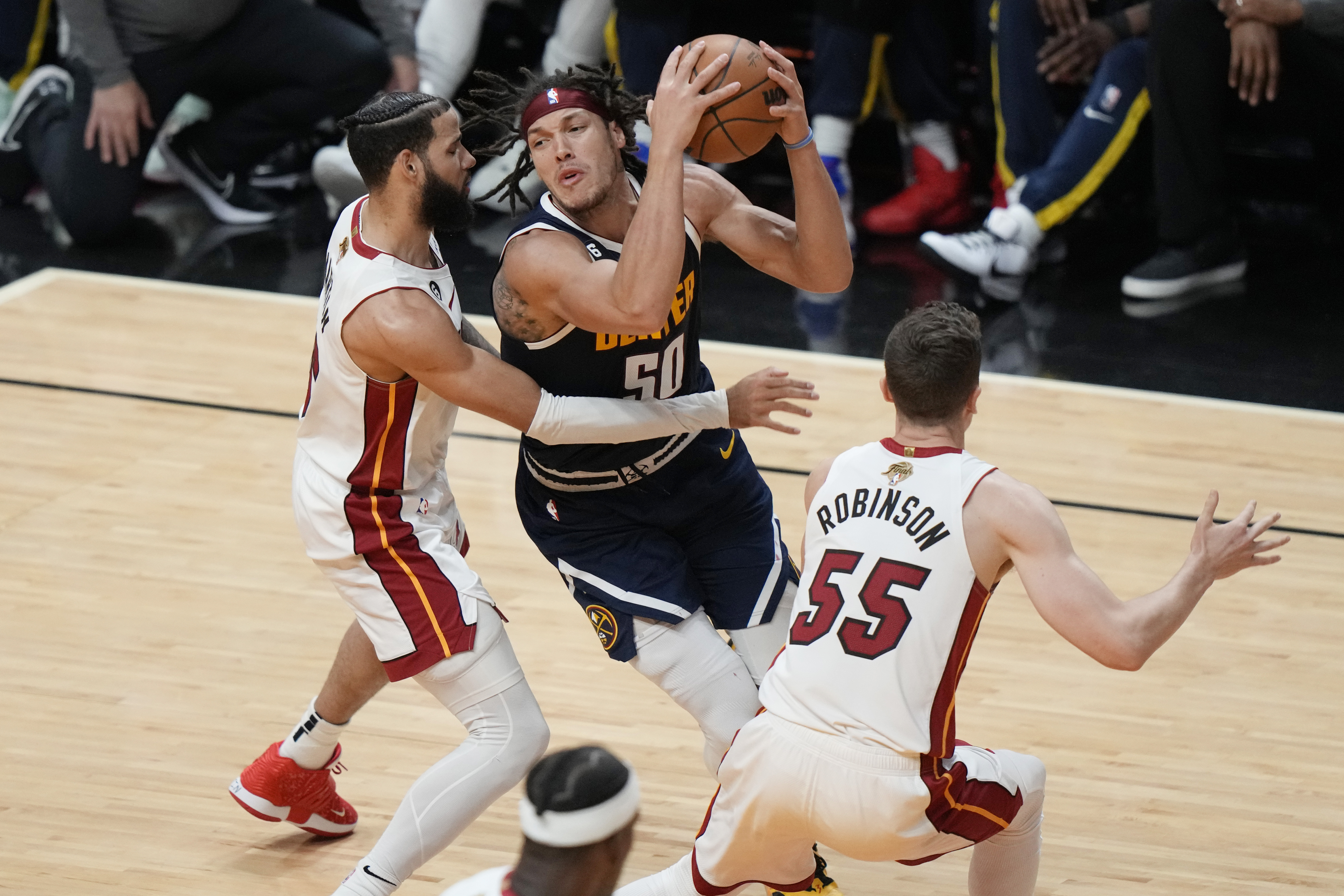 Nuggets showing plenty of poise in 2023 NBA Finals against Heat